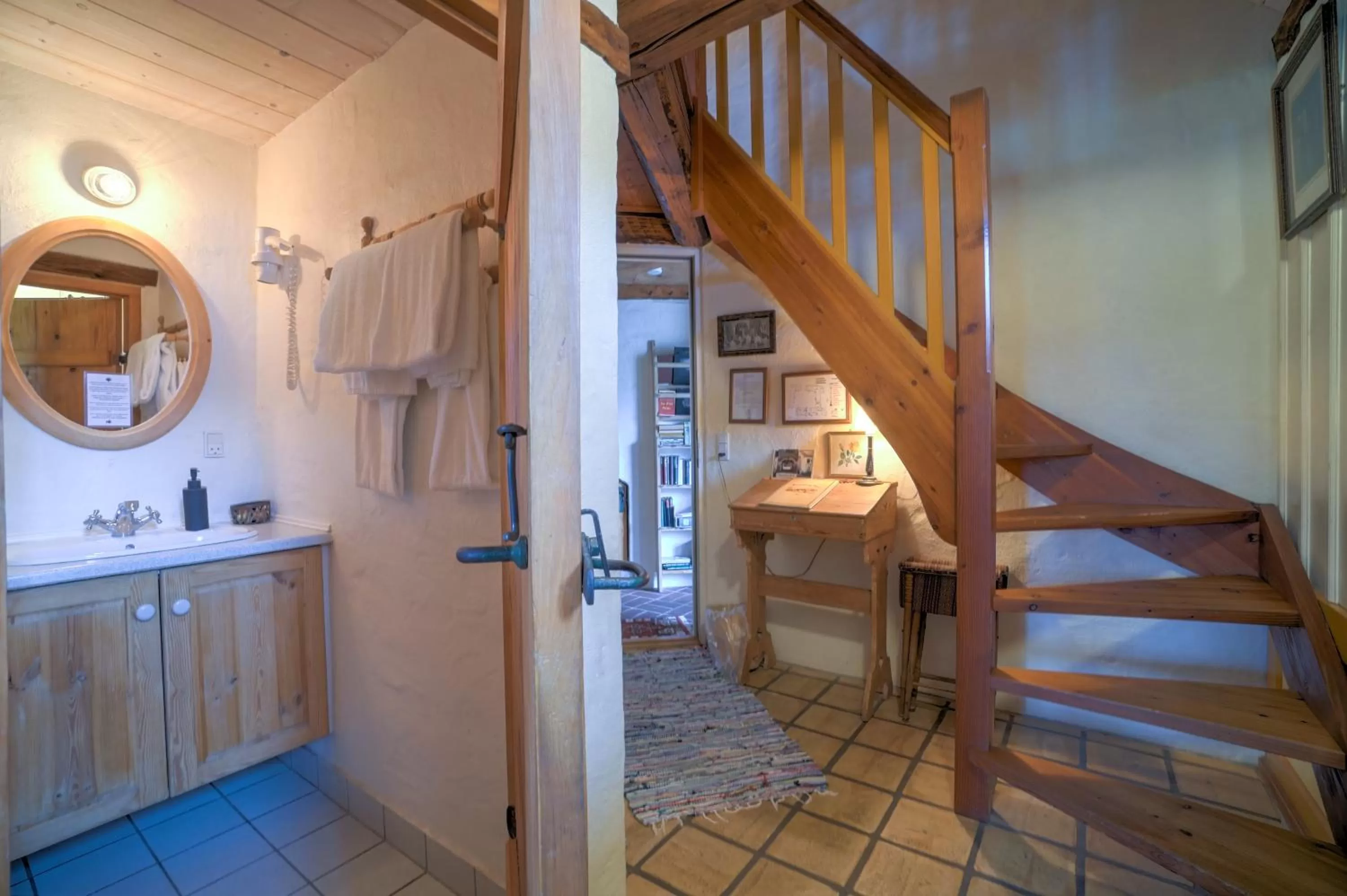 Bathroom in Svostrup Kro