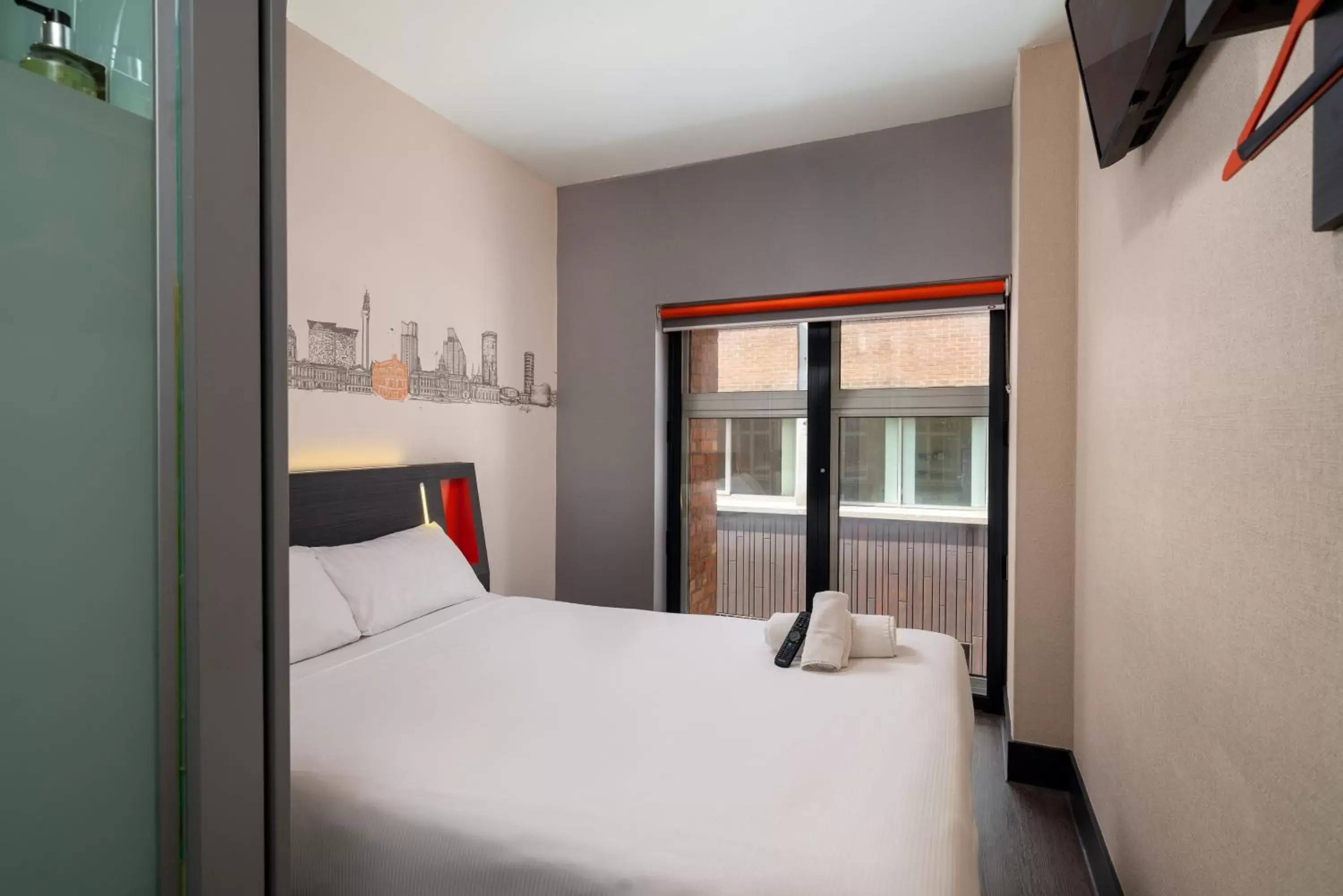 Bed in easyHotel Birmingham