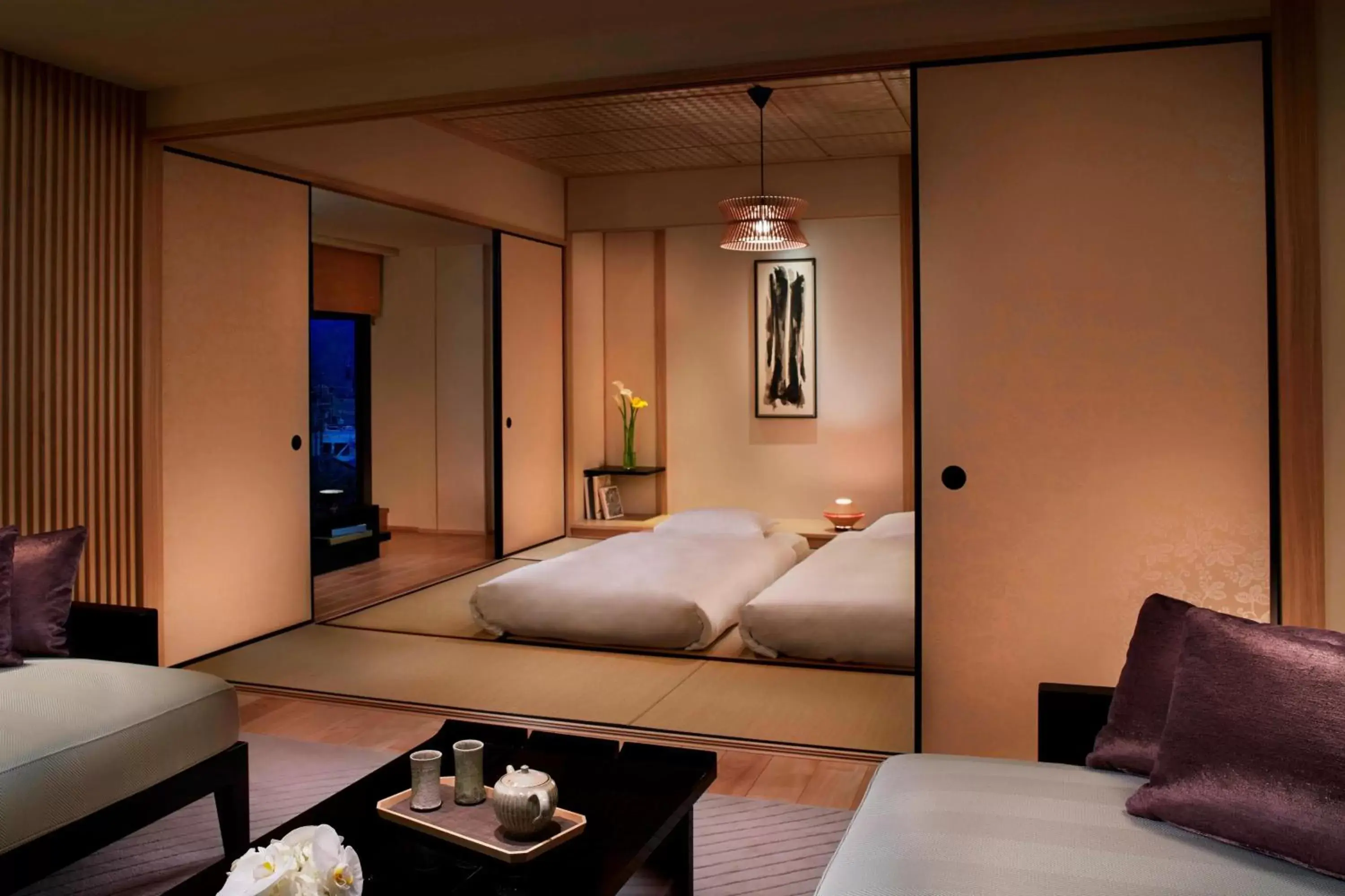Bedroom, Seating Area in The Ritz-Carlton Kyoto