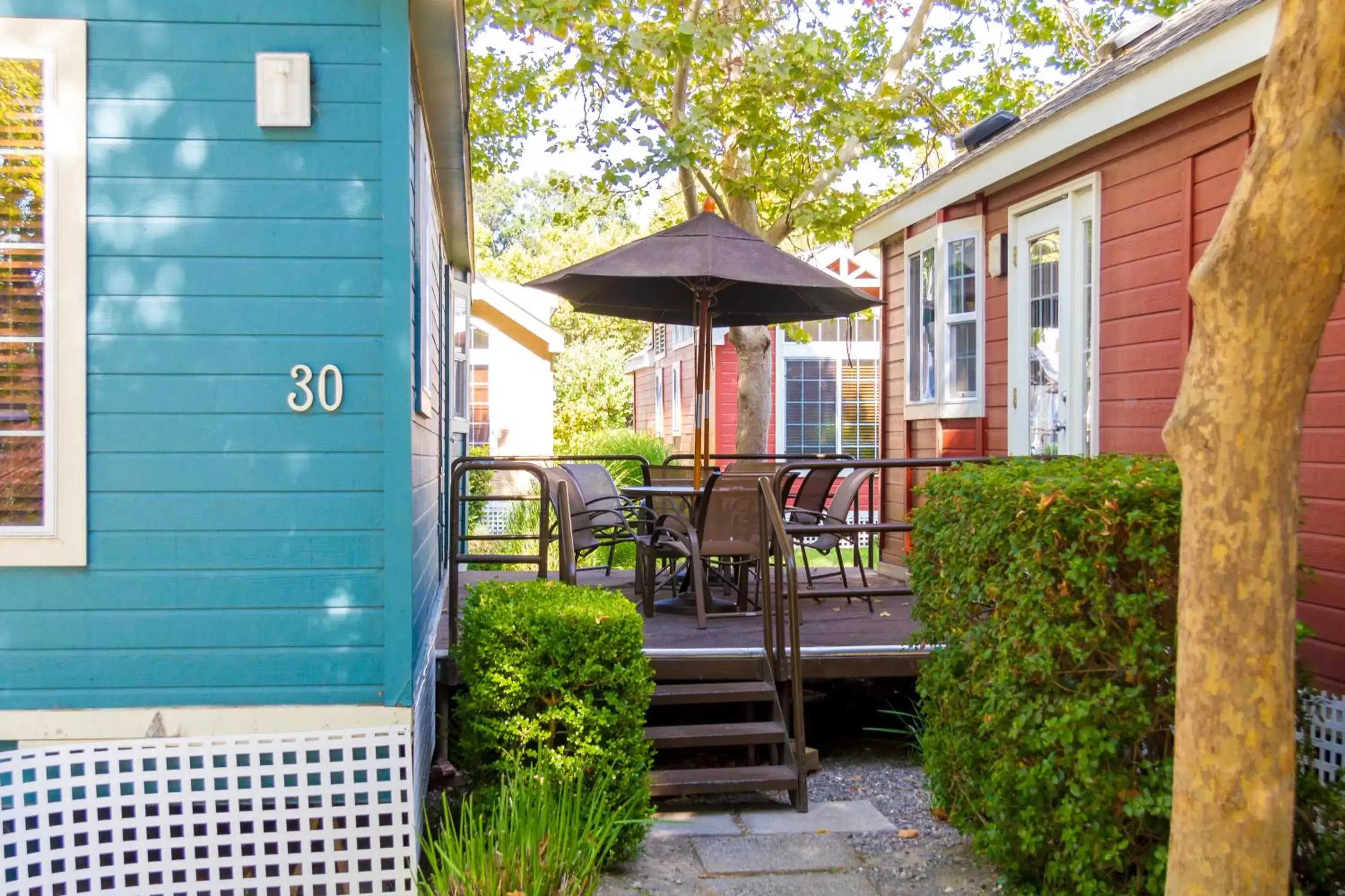 Balcony/Terrace in RiverPointe Napa Valley Resort Balcony/Terrace in RiverPointe Napa Valley Resort