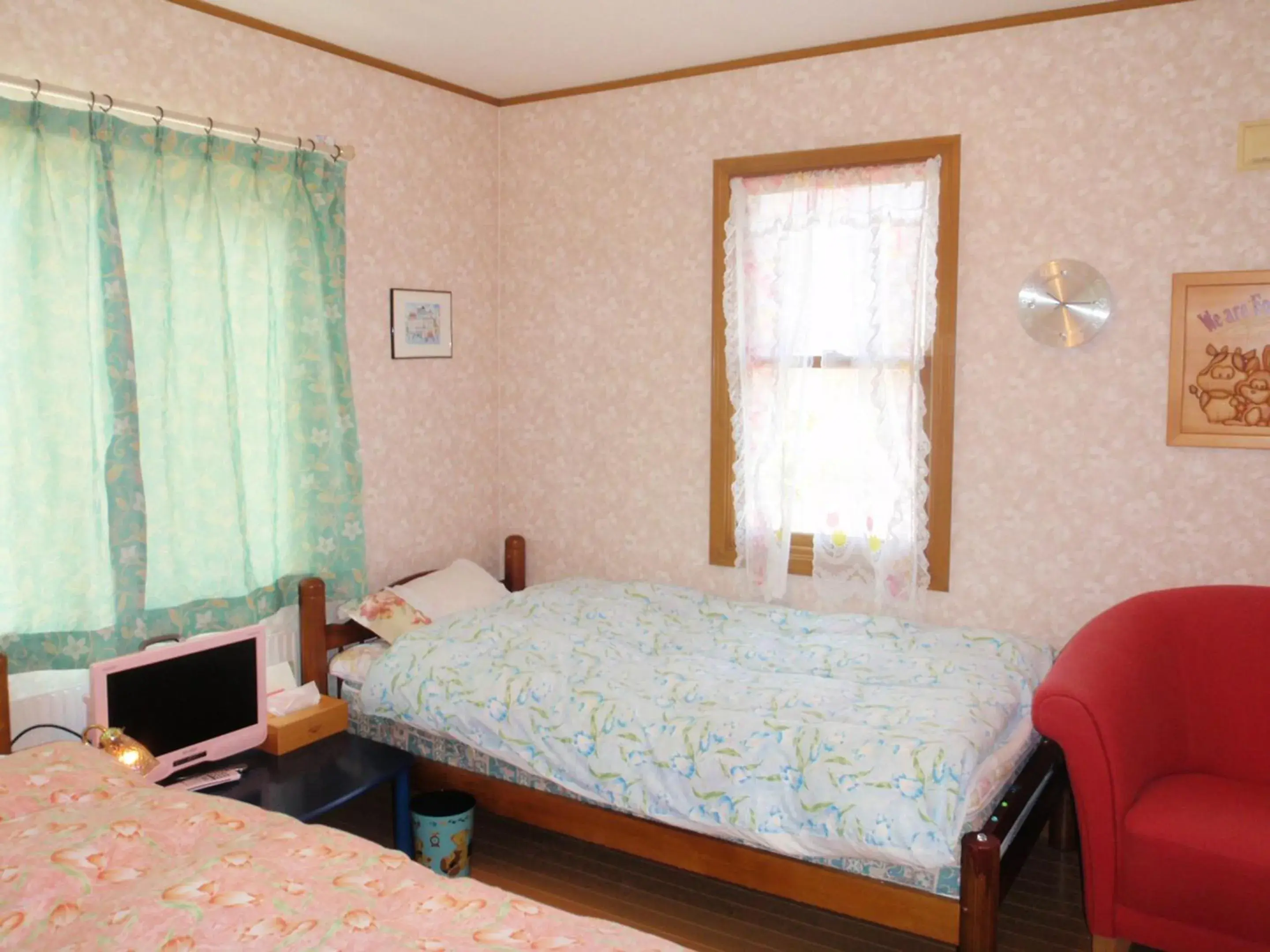 Photo of the whole room, Bed in Pension Hoshi Ni Negaiwo