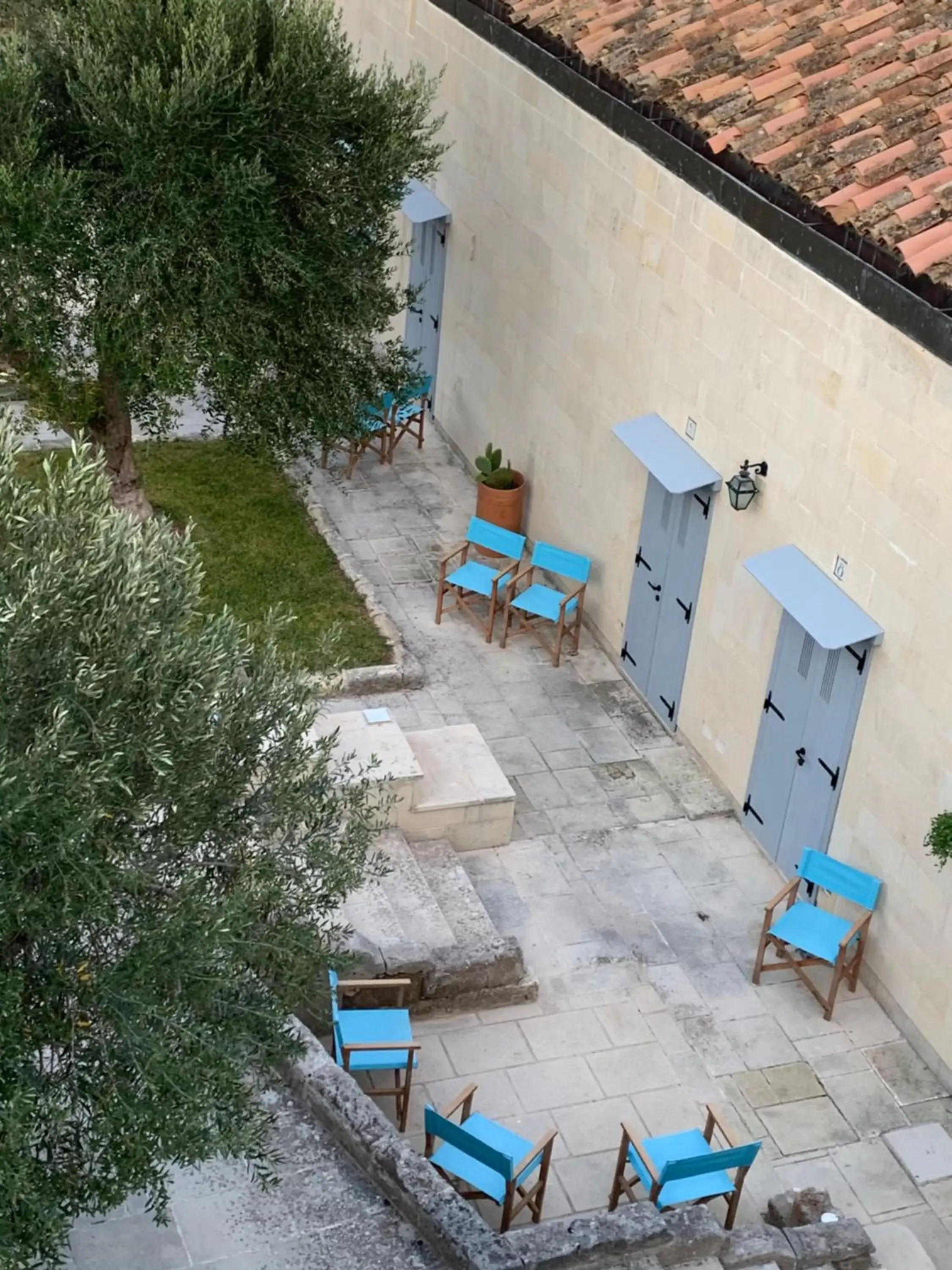 Garden view in Masseria dei Monaci Garden view in Masseria dei Monaci