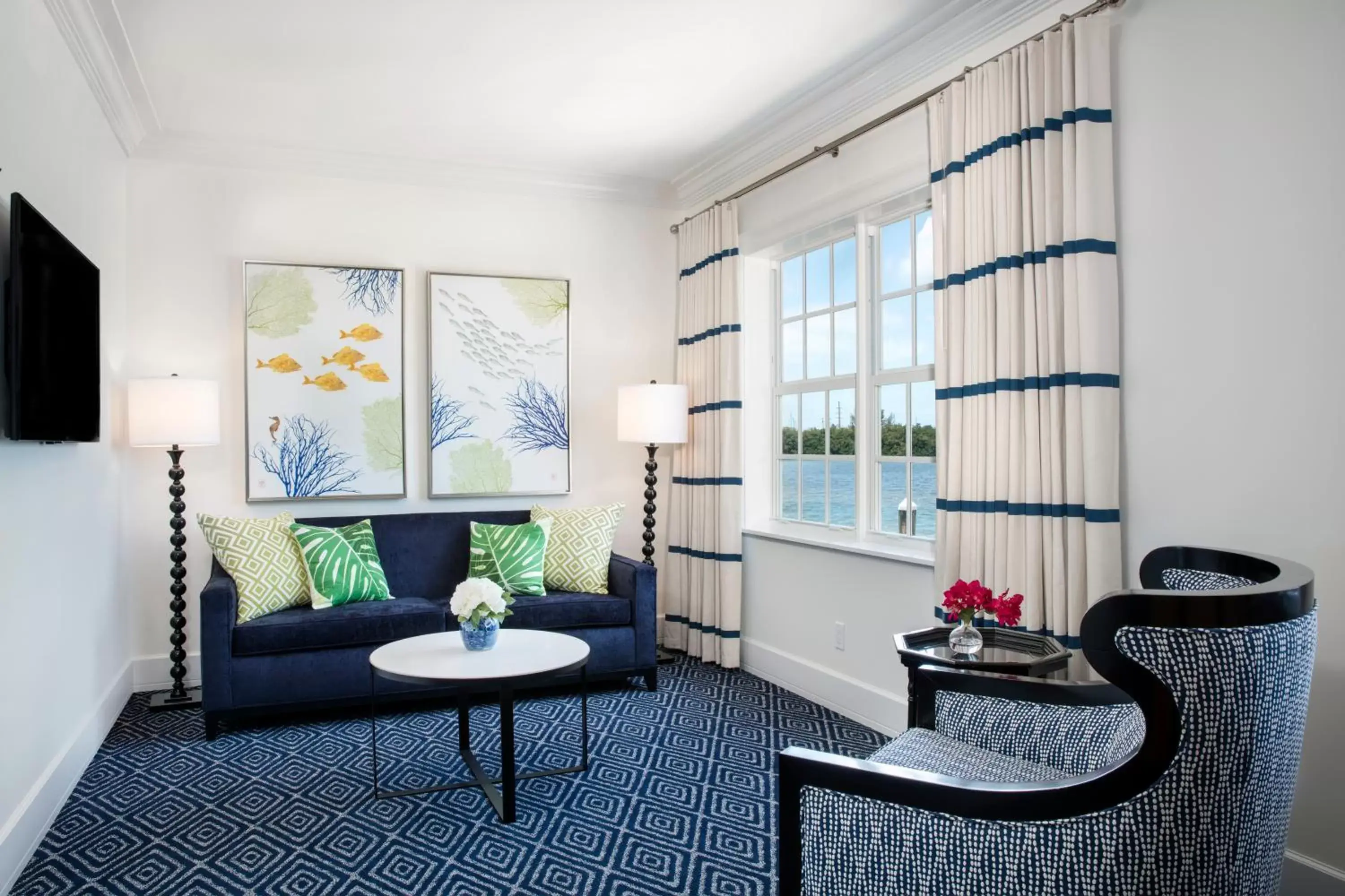 Living room, Seating Area in Oceans Edge Key West