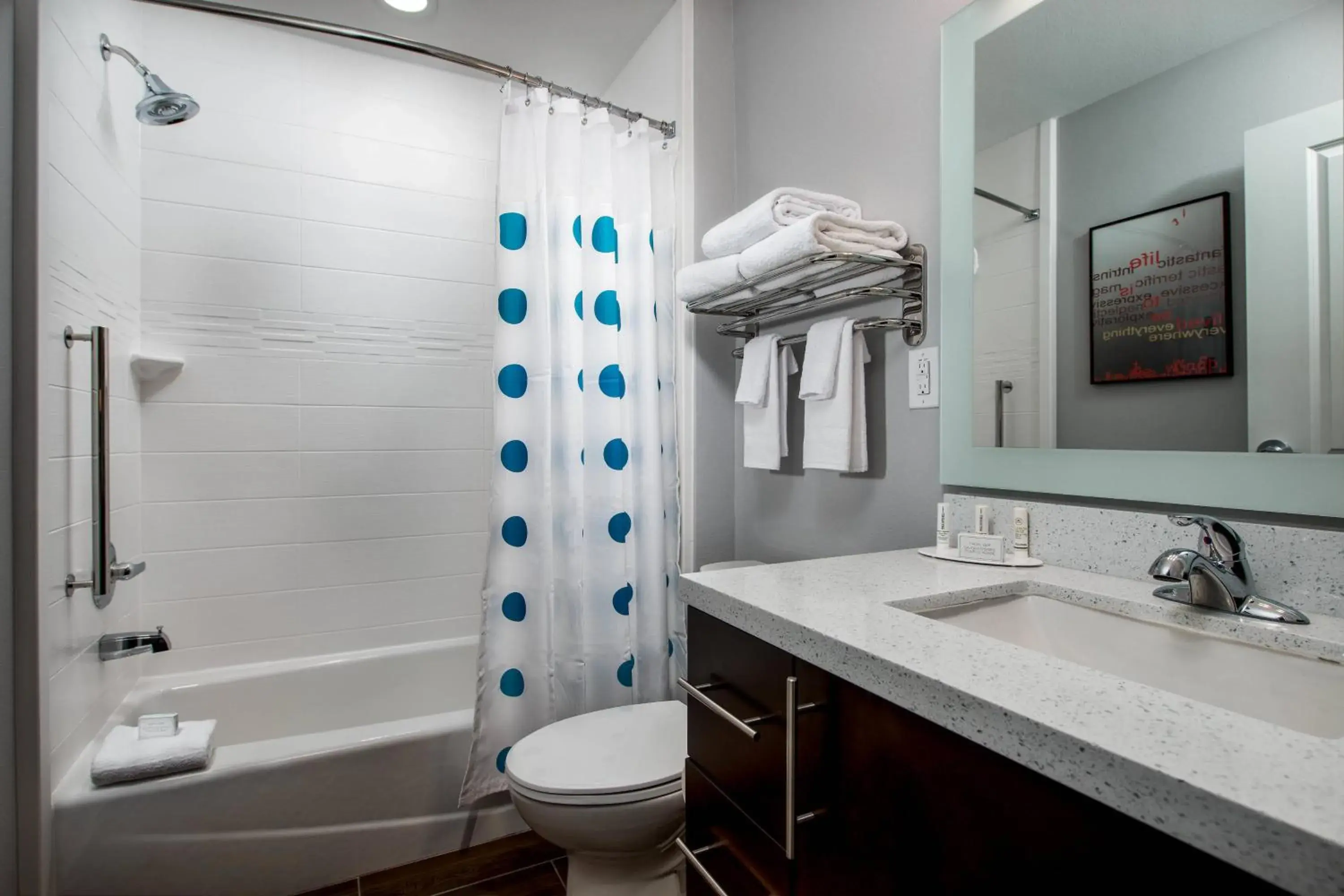 Bathroom in TownePlace Suites by Marriott Waco South