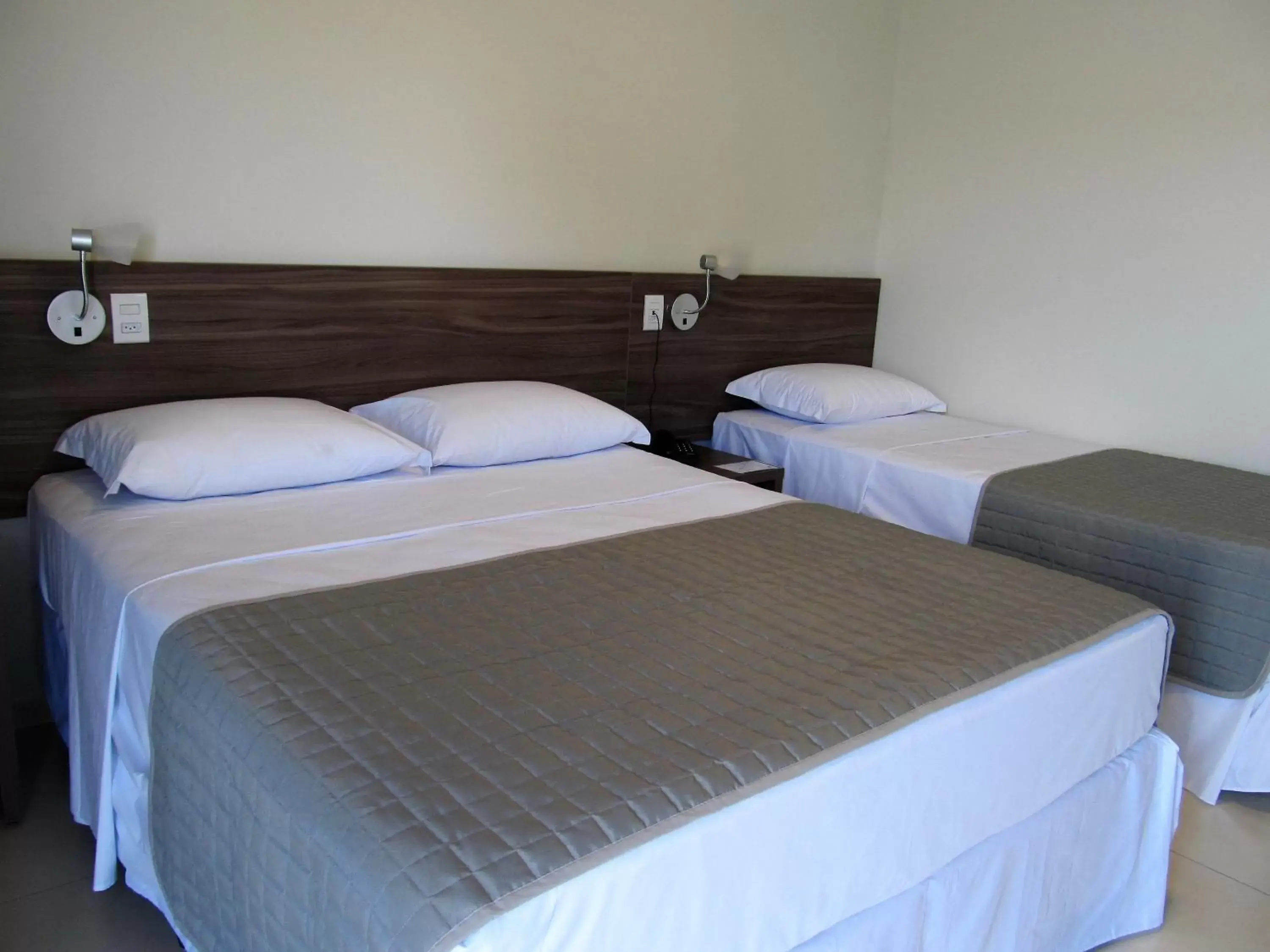 Bed in Portal Hotel Mogi Mirim