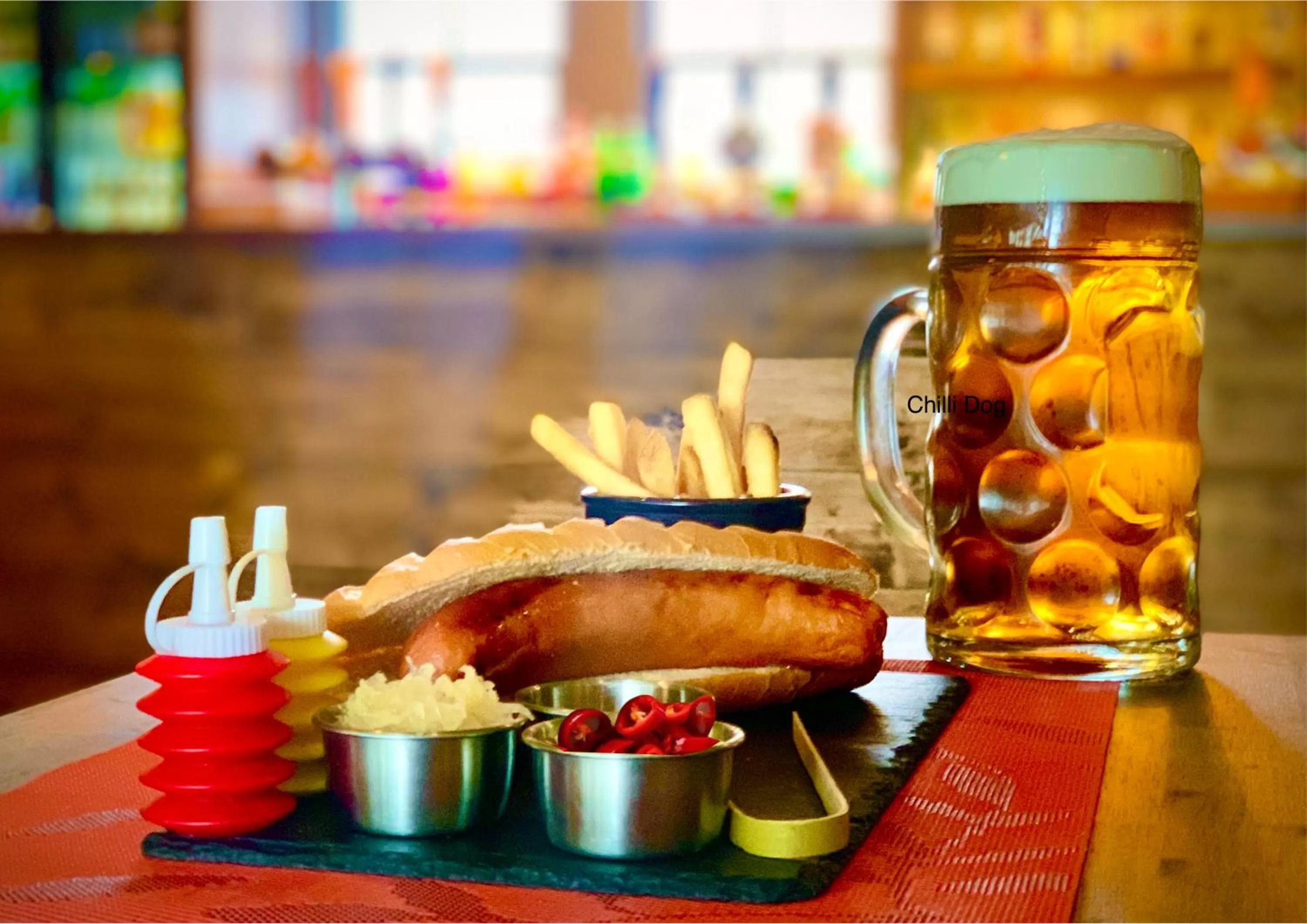 Food in Crown & Anchor