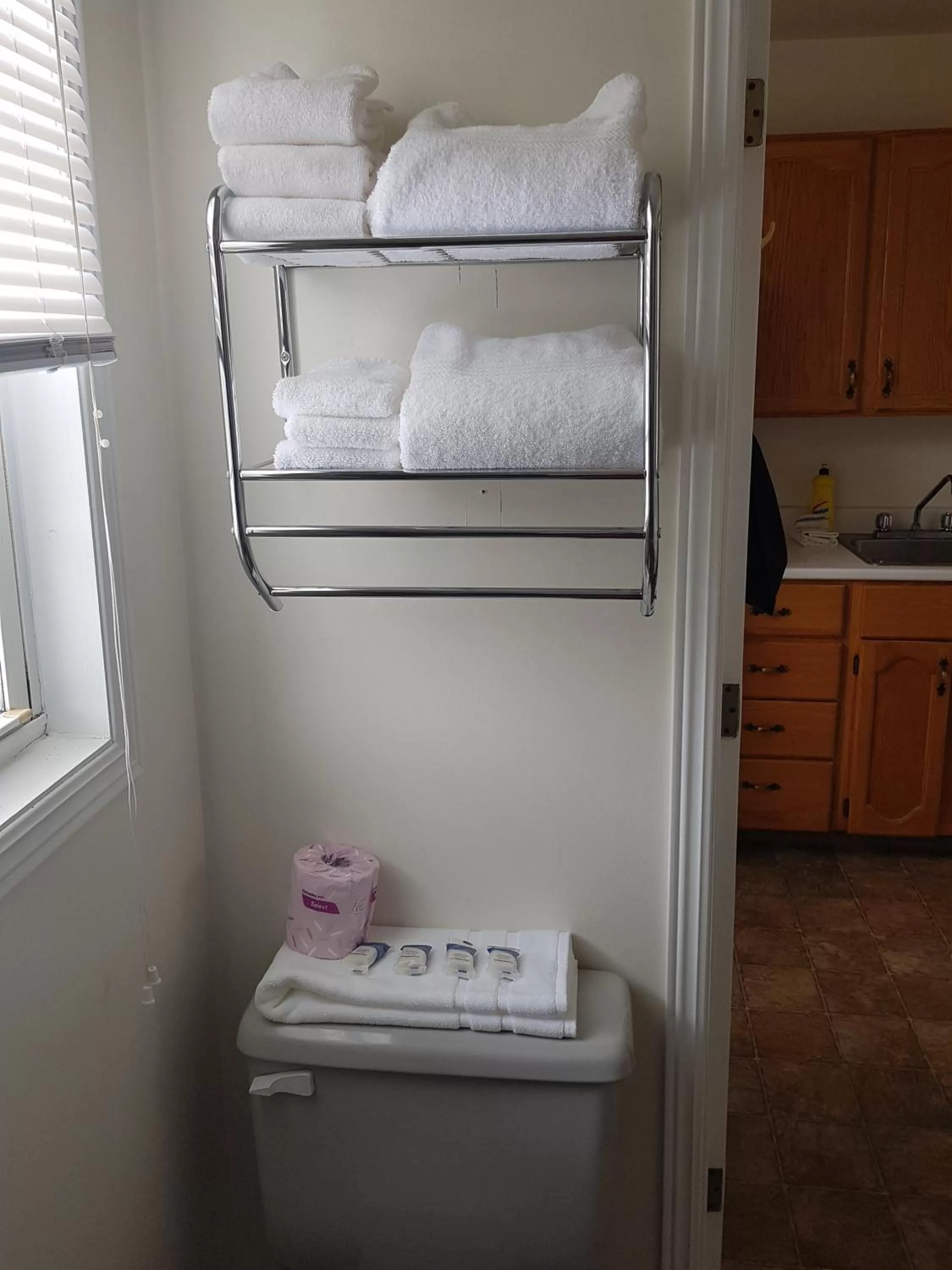 Bathroom in Covered Bridge Inn & Suites