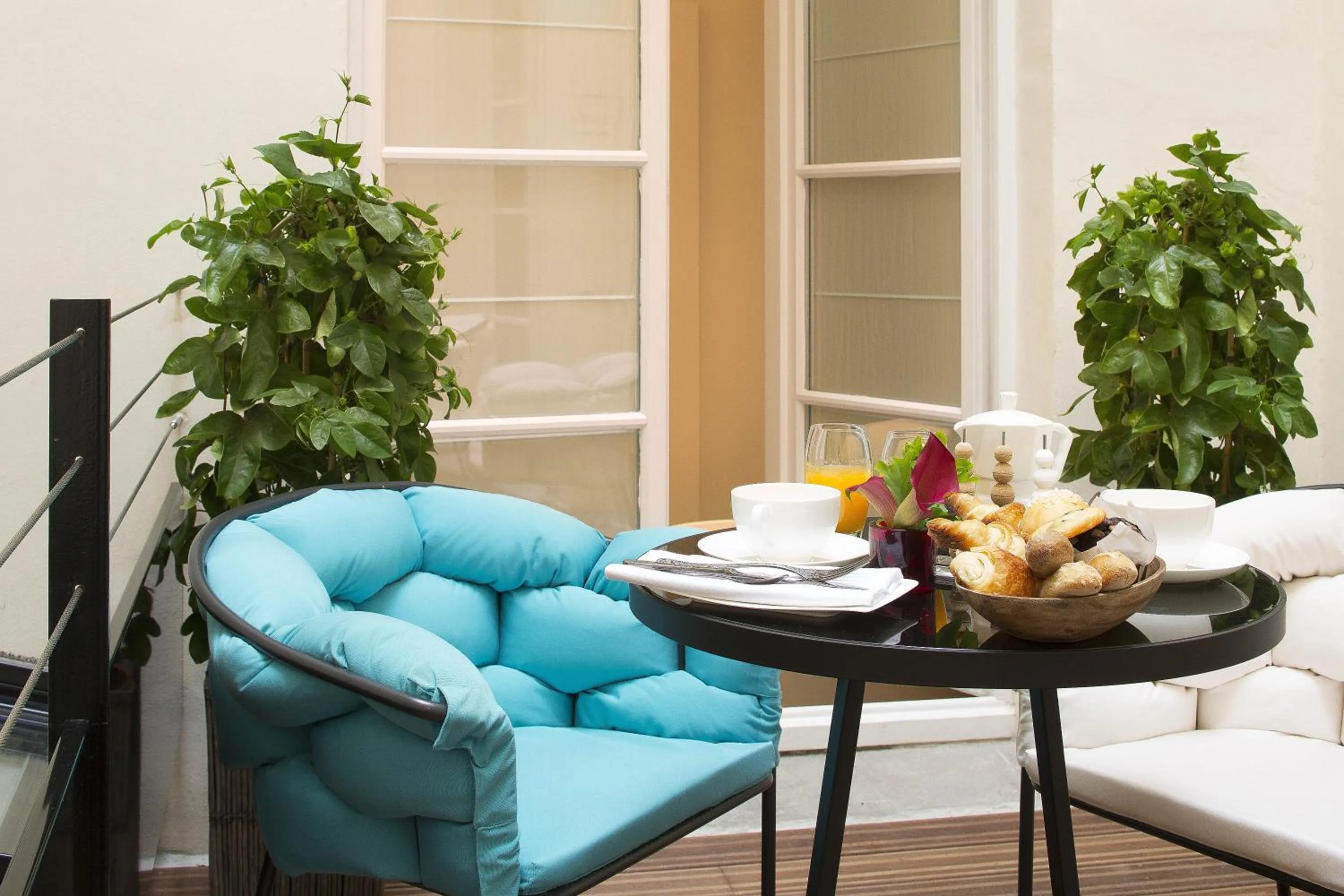 Balcony/Terrace in Hotel Dupond-Smith