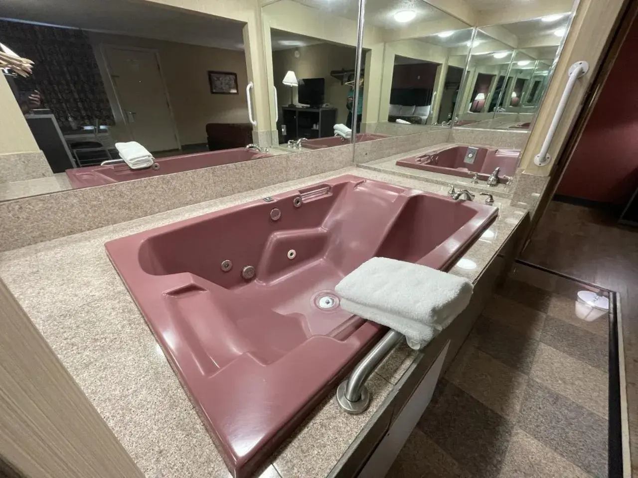 Bathroom in Economy Inn