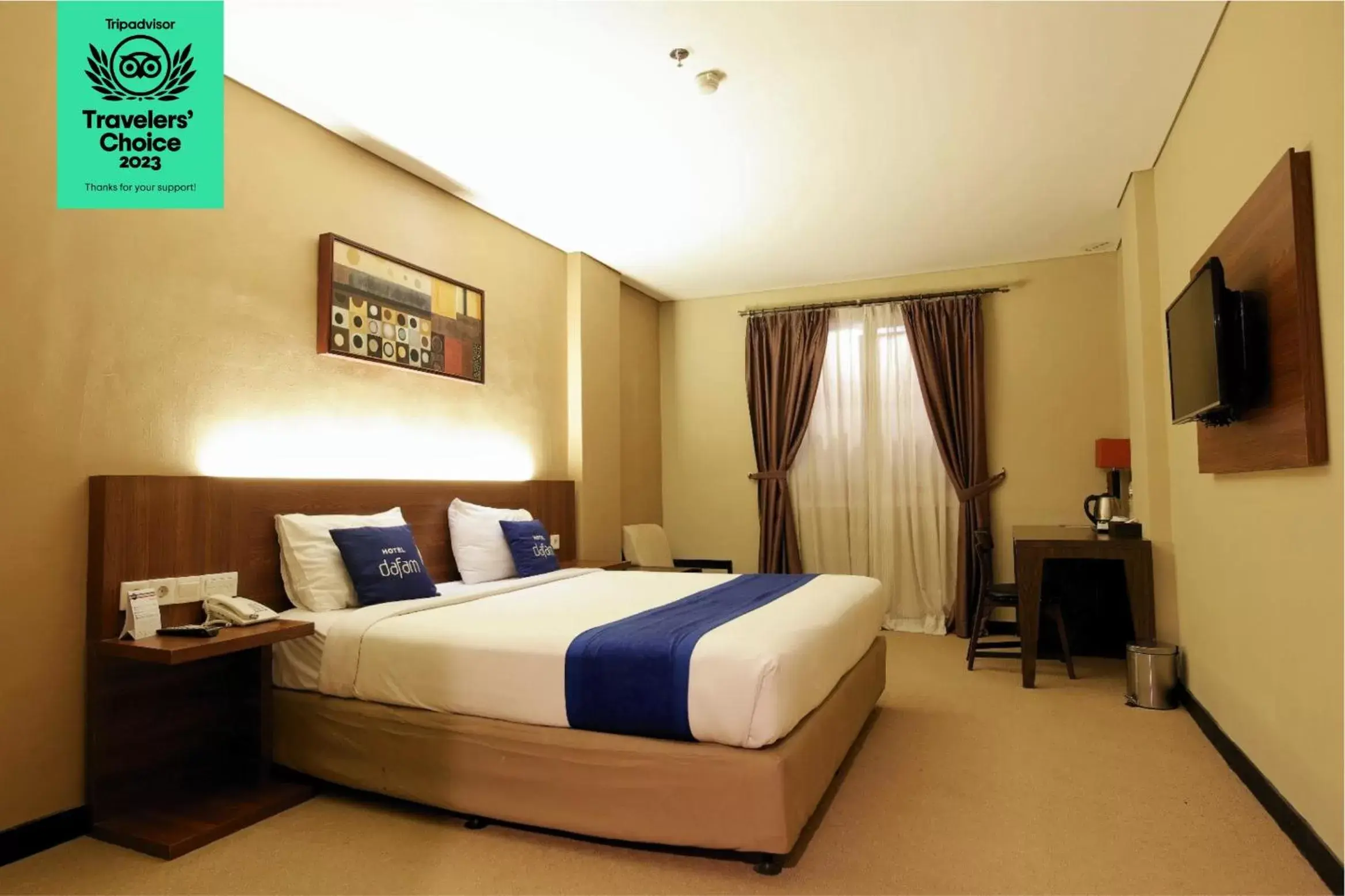 Bedroom in Dafam Hotel Cilacap