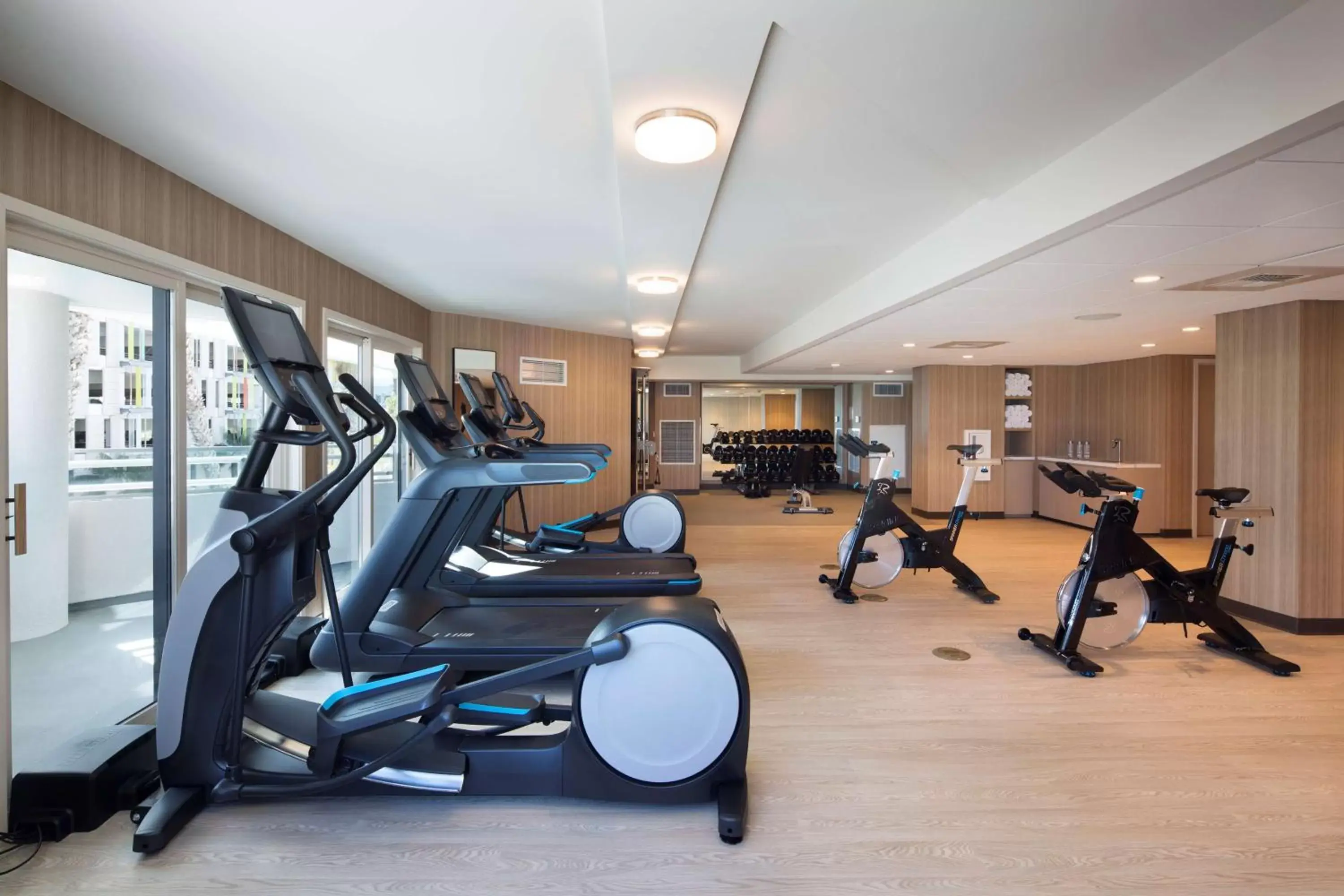 Fitness centre/facilities, Fitness Center/Facilities in Hilton Santa Monica
