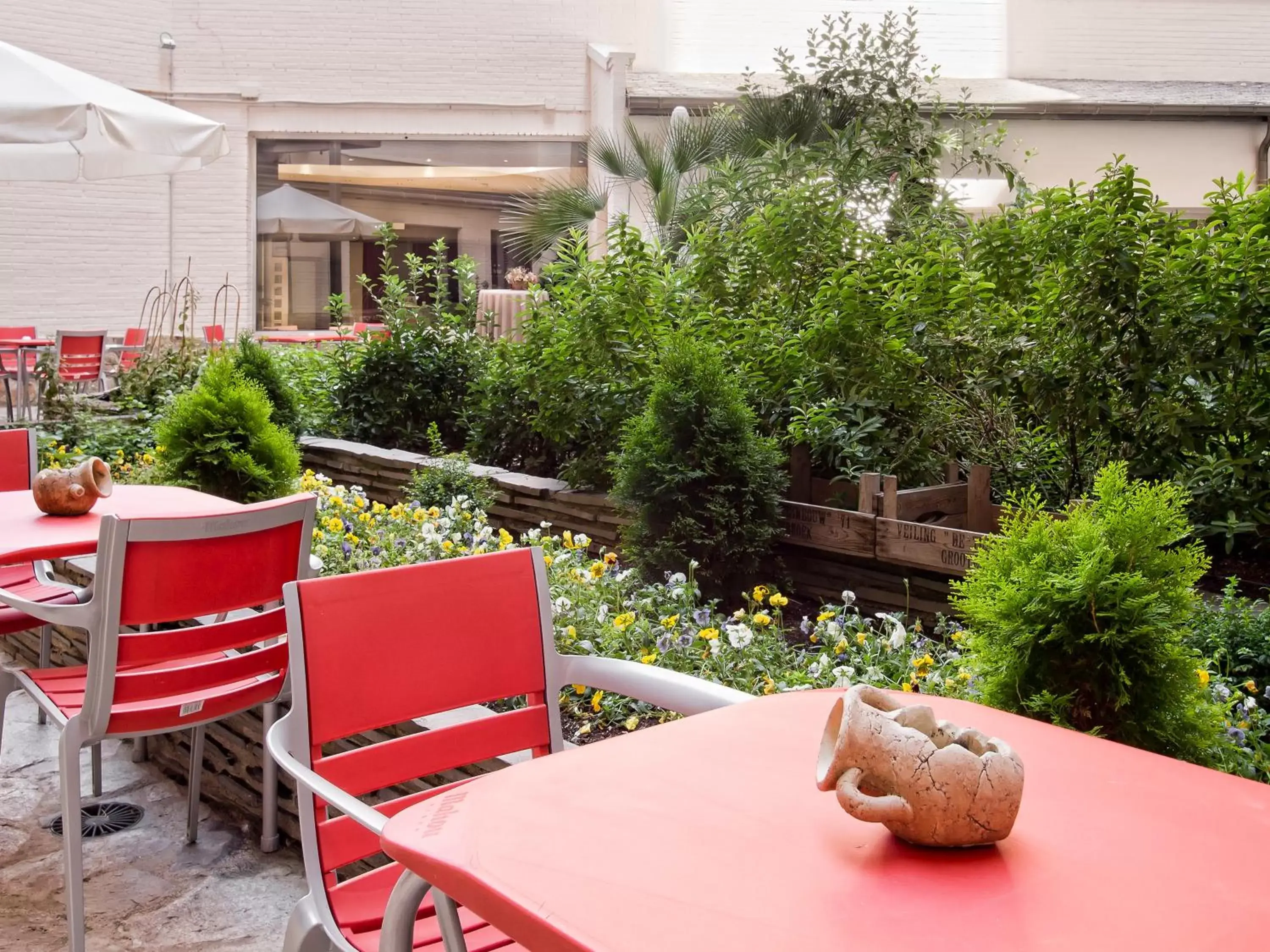 Patio in Hotel Zentral Parque