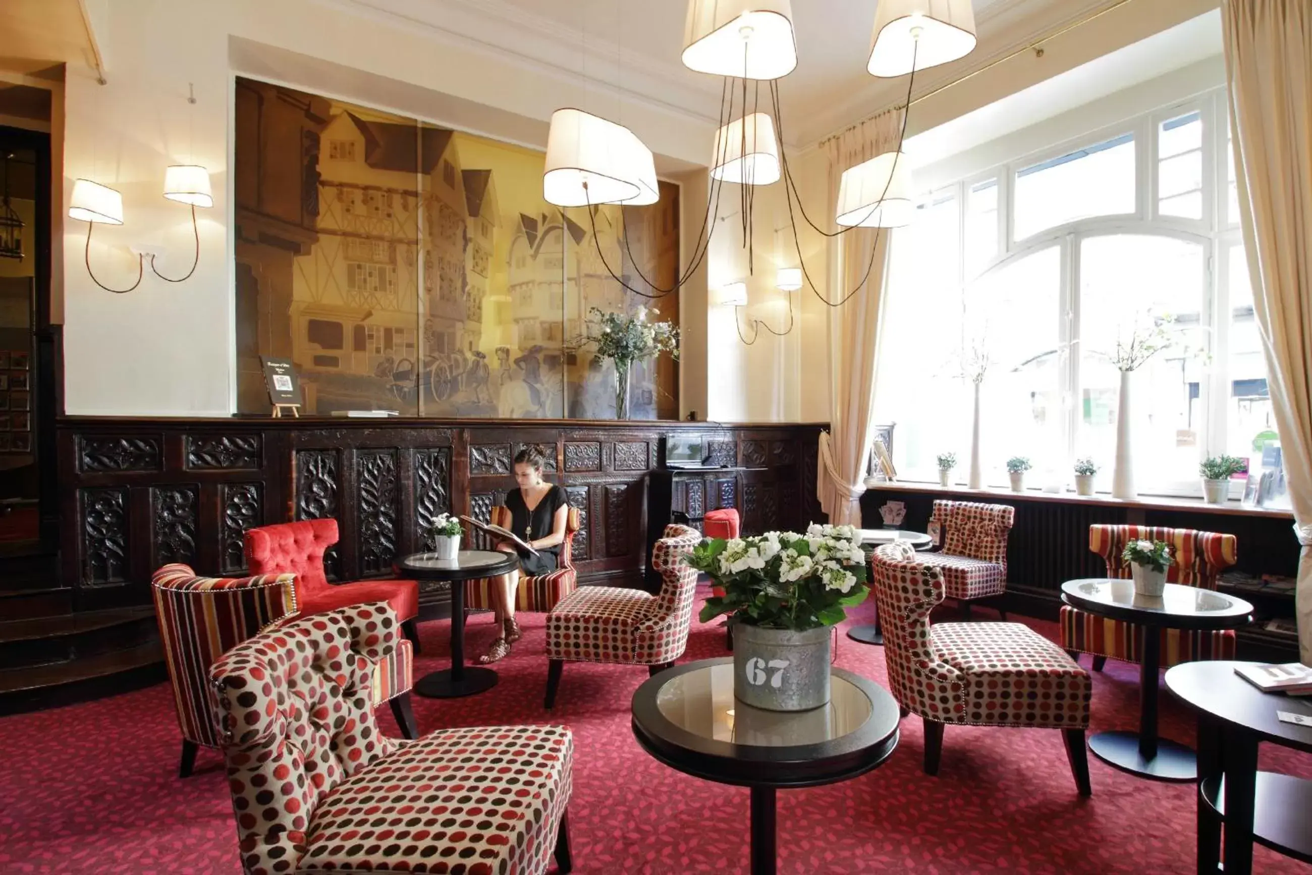 Lounge or bar, Restaurant/Places to Eat in Hôtel De L'Europe
