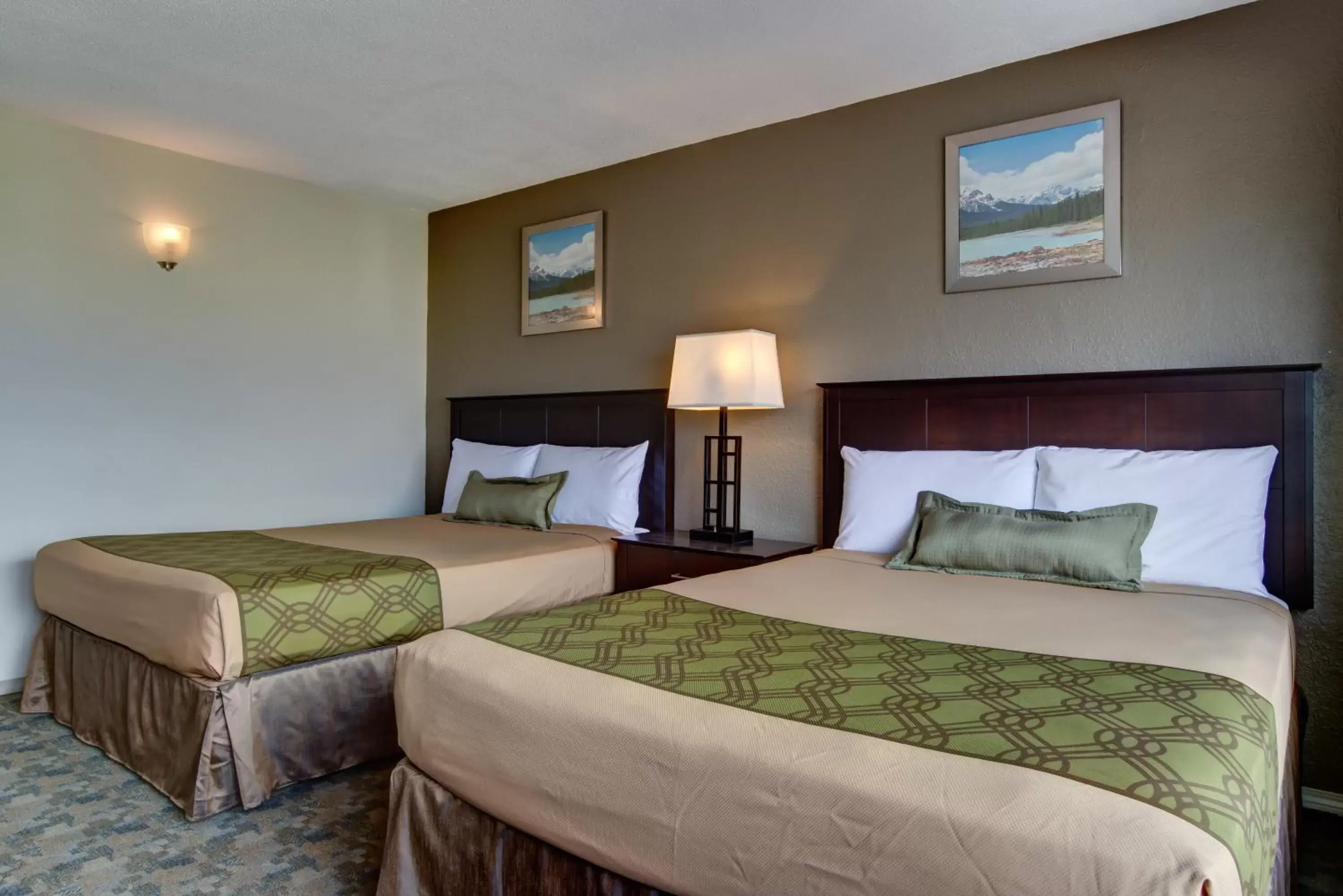 Bed in Knights Inn Kamloops Bed in Knights Inn Kamloops