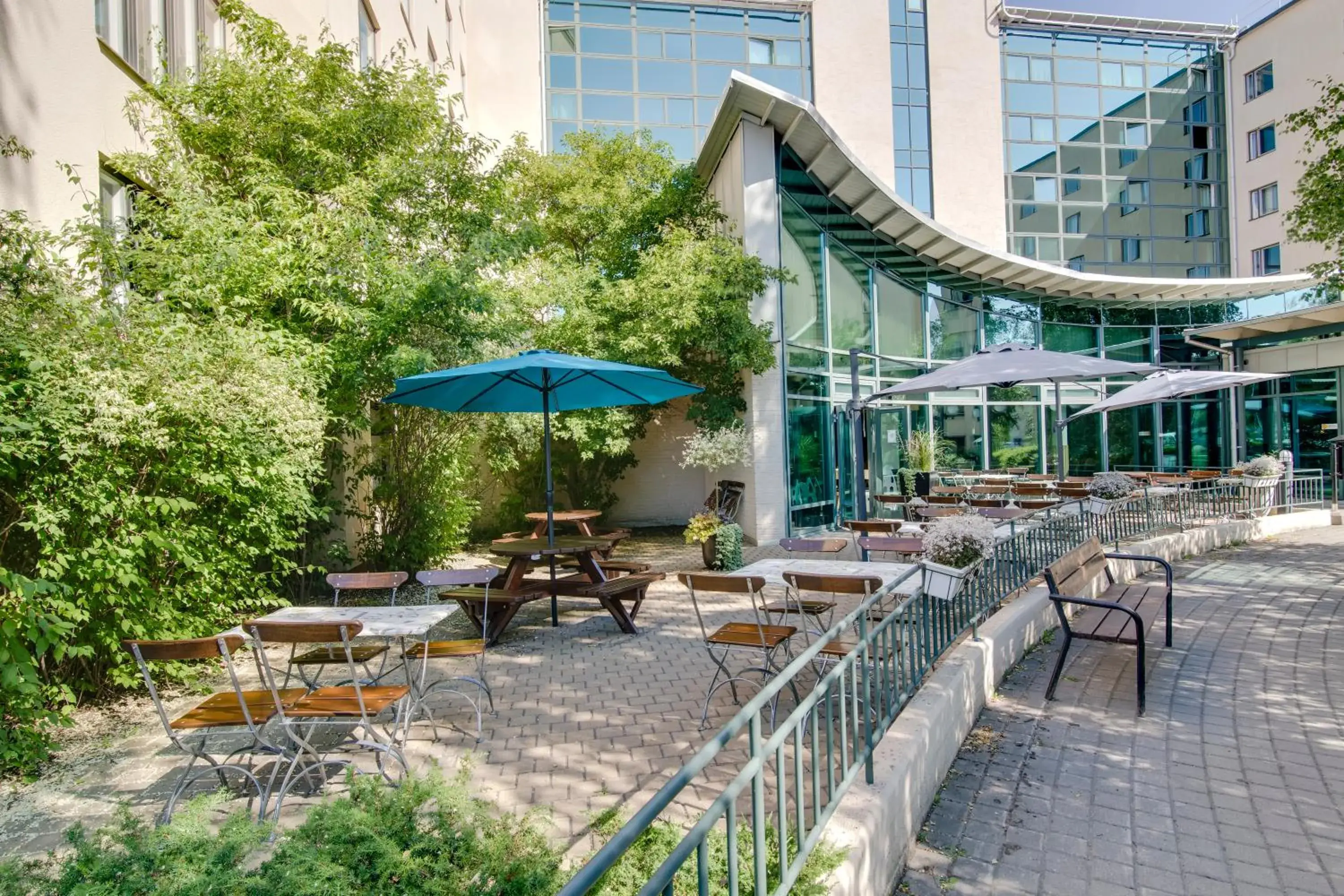 Patio in Hotell Björken