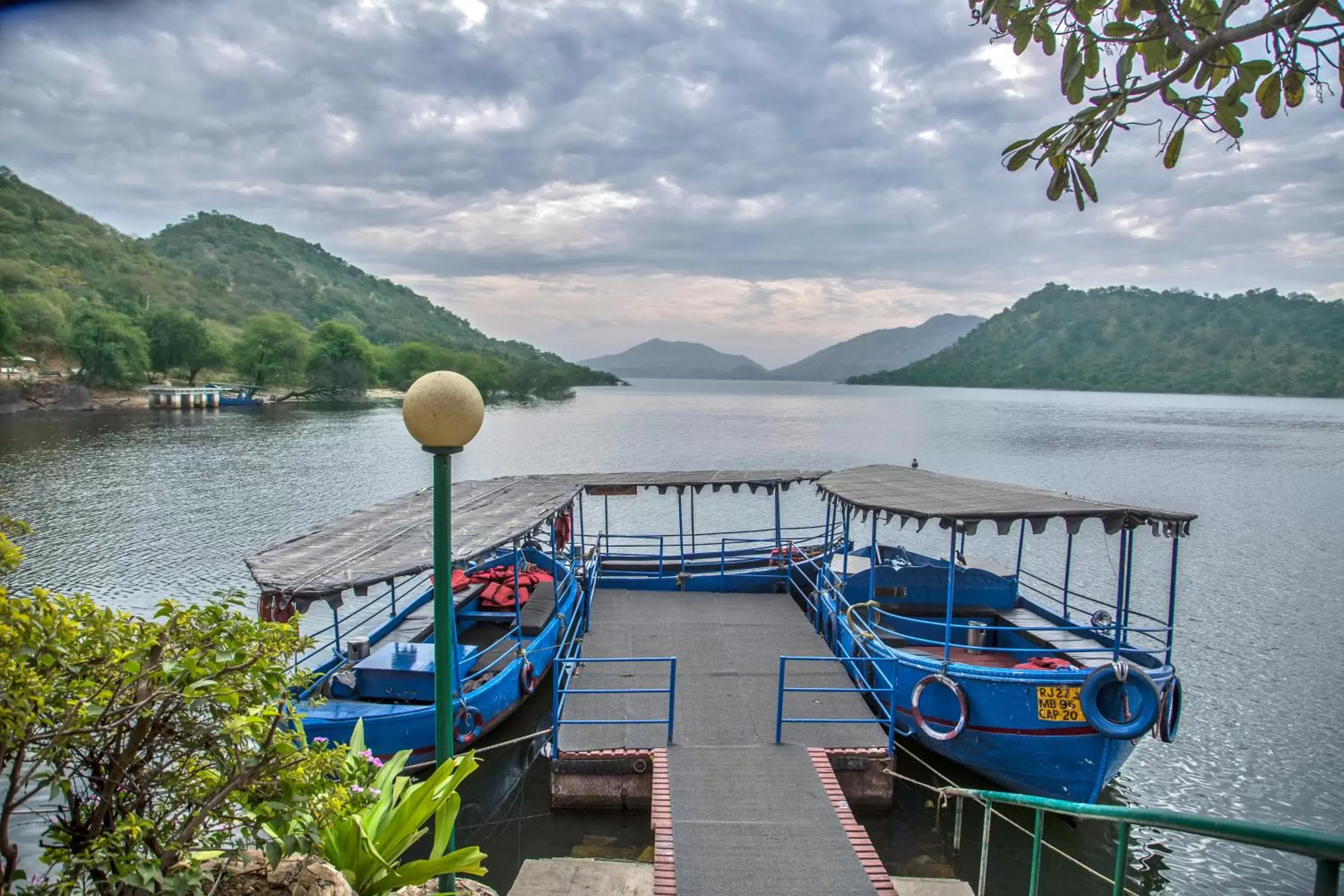 Facade/entrance, River View in Jaisamand Island Resort