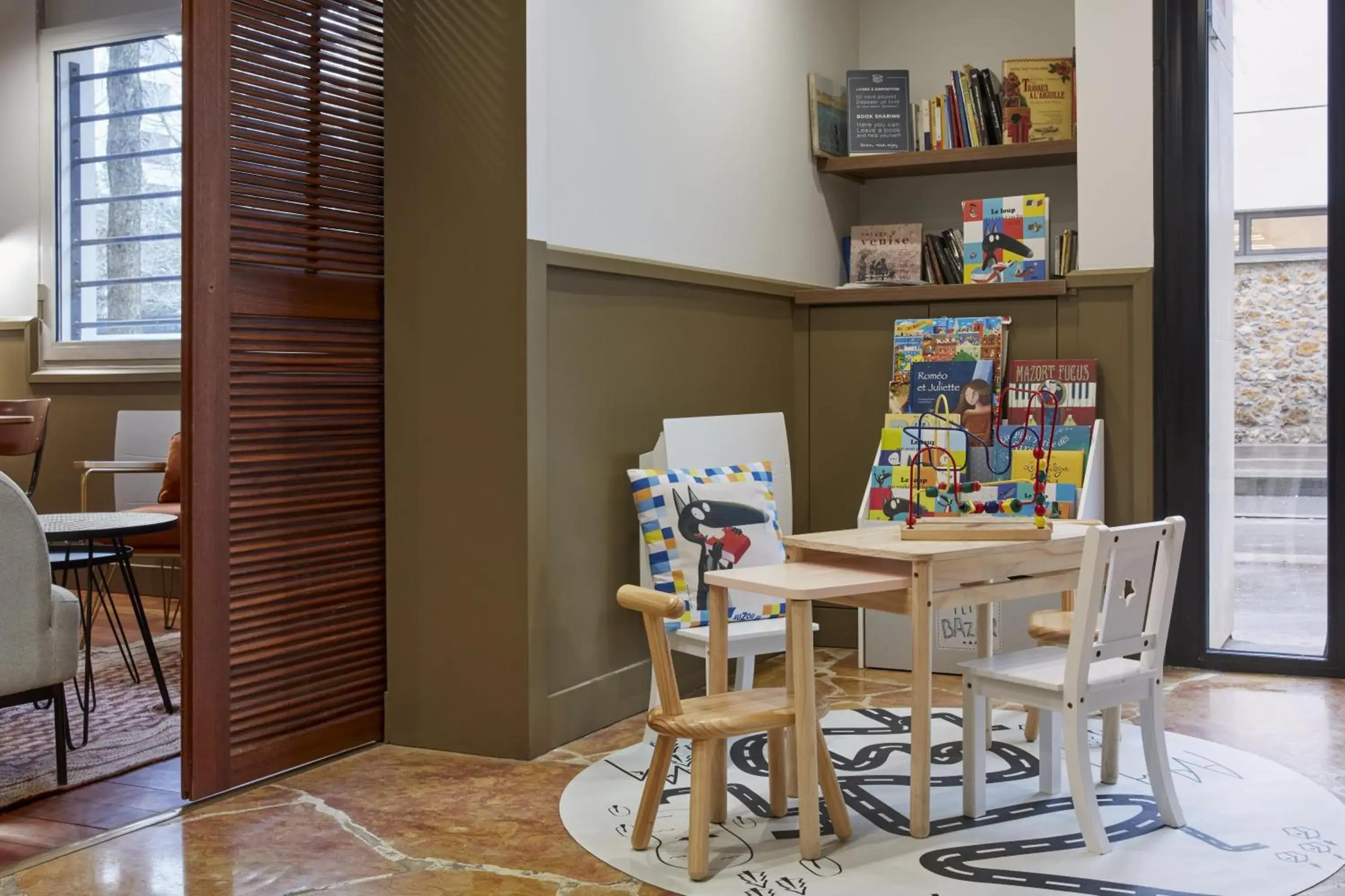 Kids's club in Adagio Paris Buttes Chaumont Aparthotel