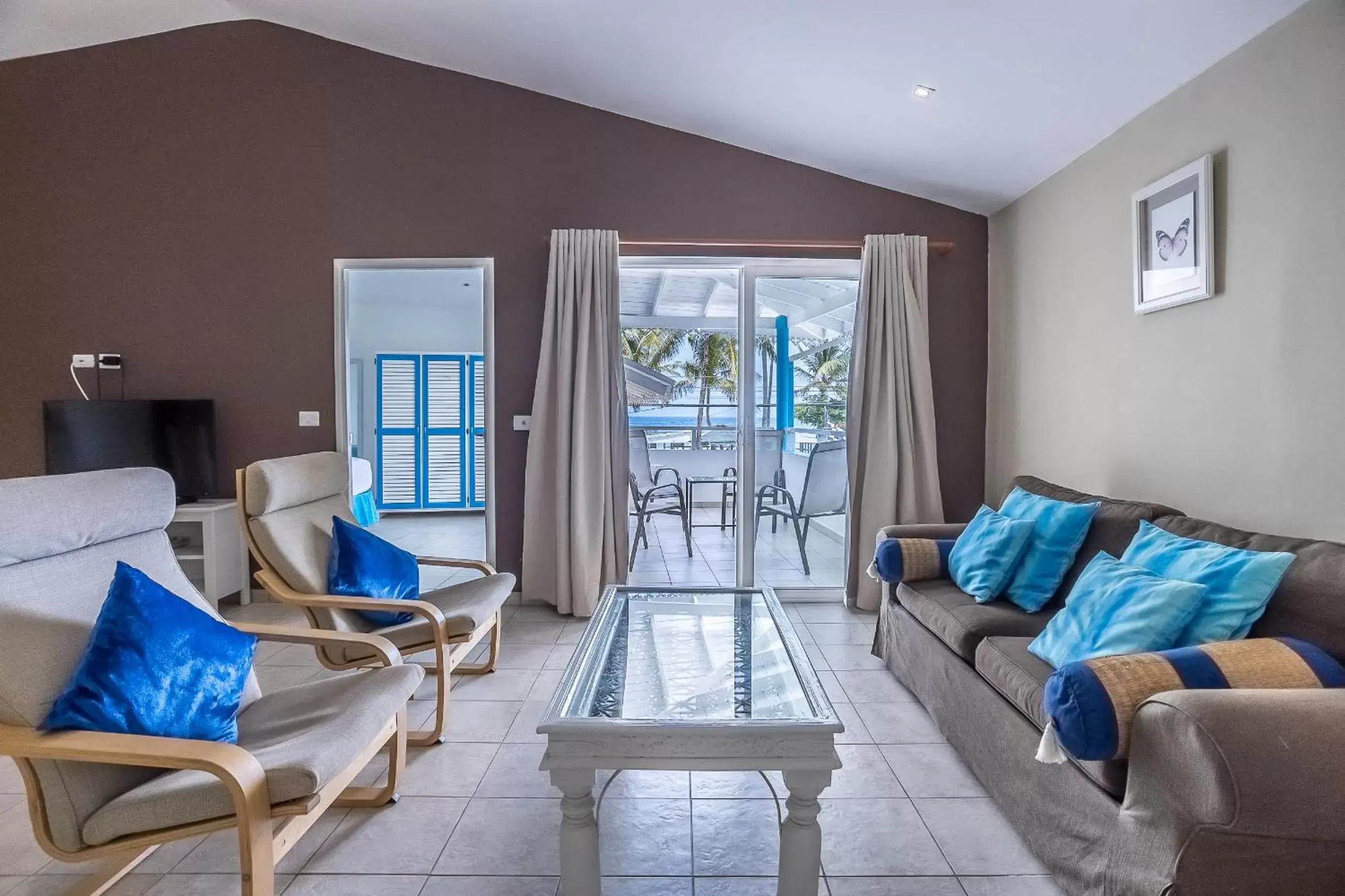 Swimming pool, Seating Area in Costarena Beach Hotel