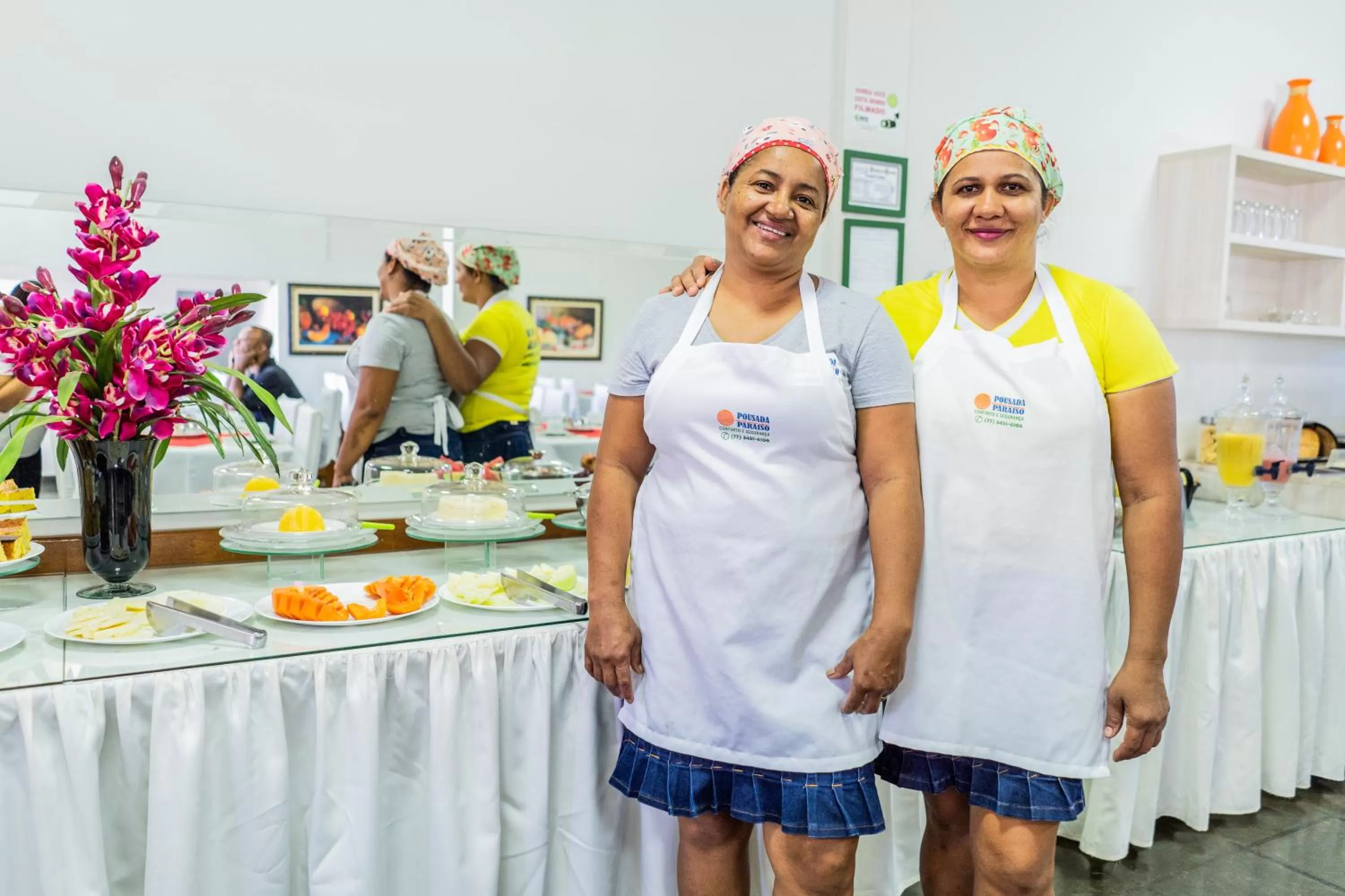 Staff in Pousada Paraiso