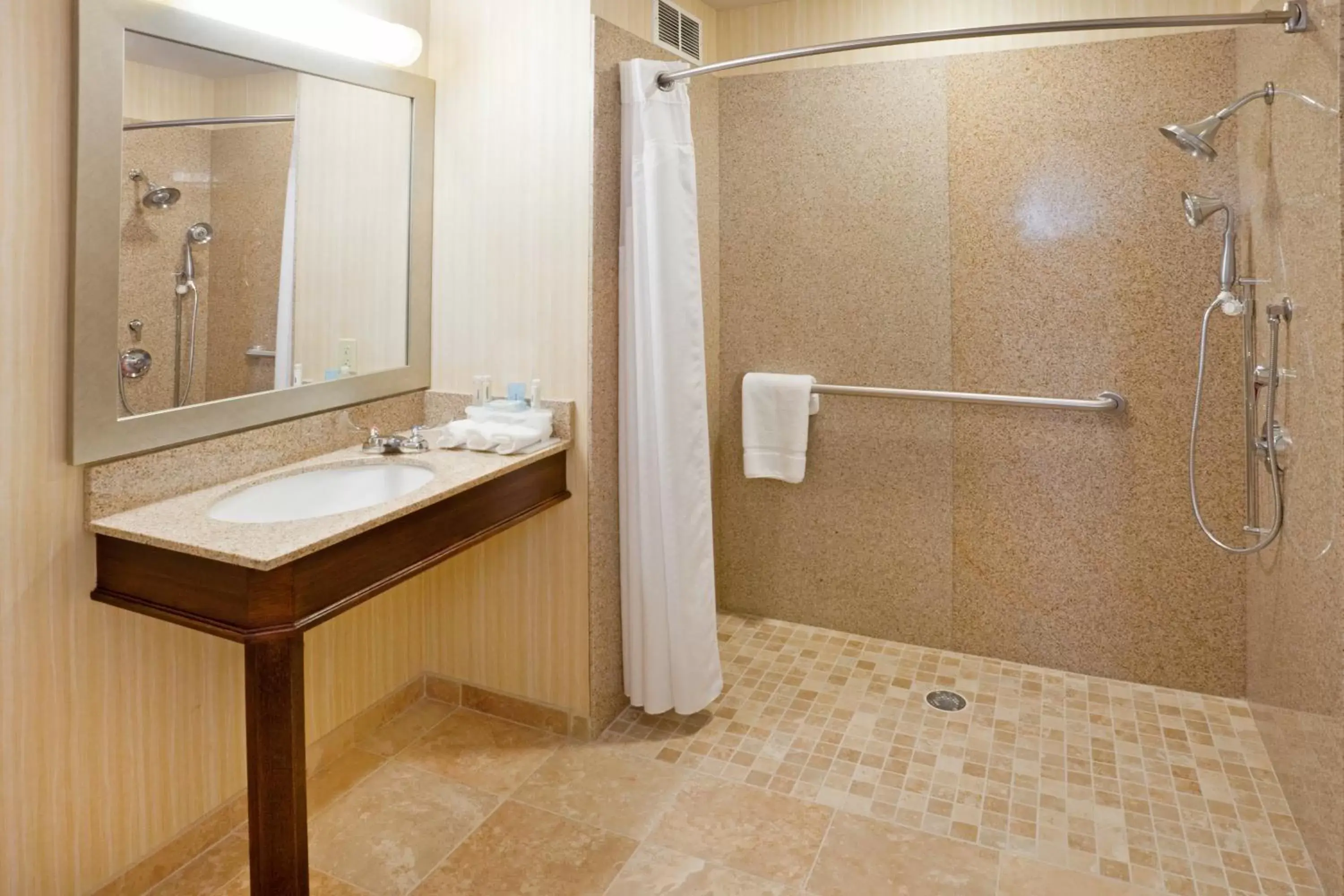 Bathroom in Holiday Inn Express Hotel & Suites Eagle Pass, an IHG Hotel