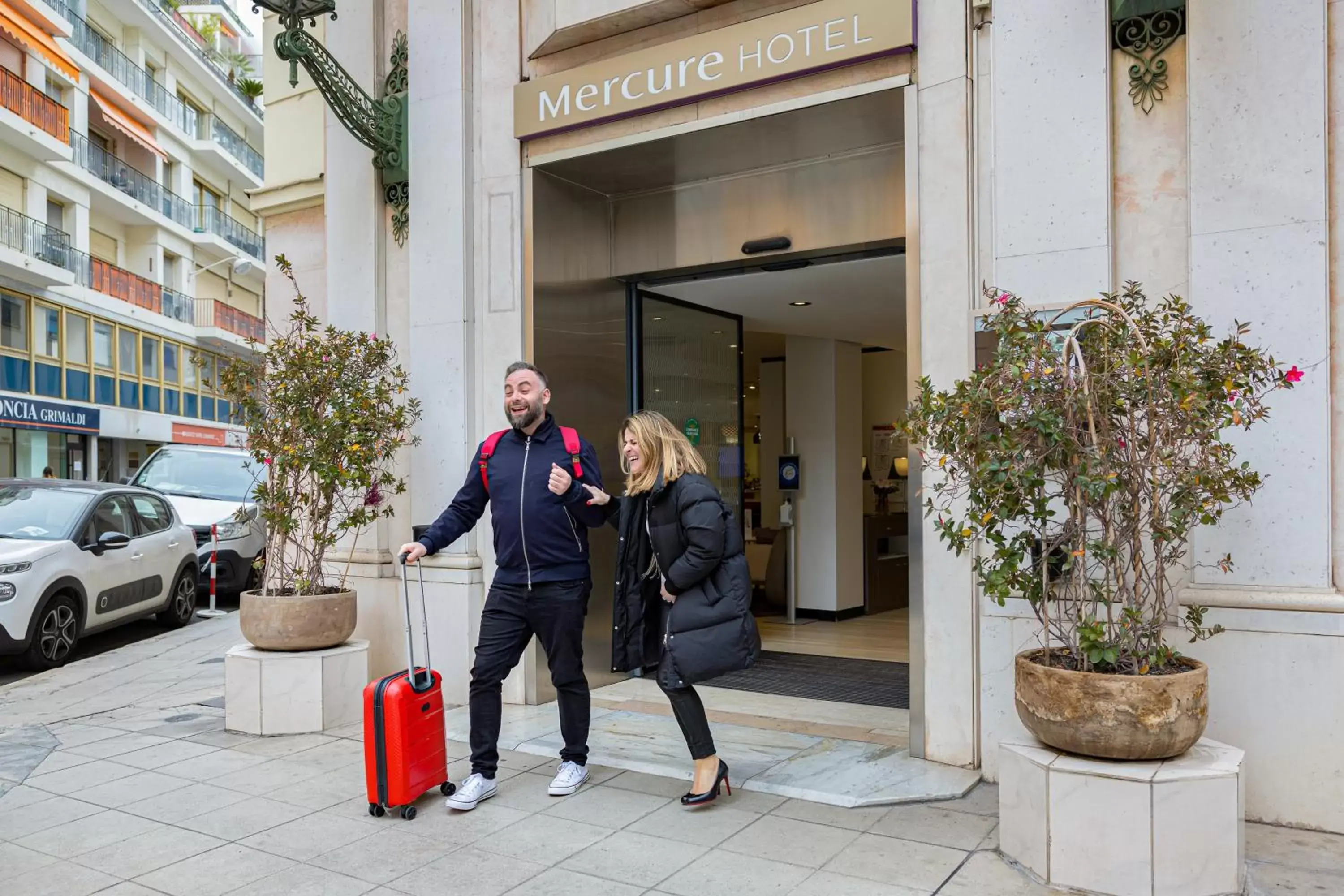 Facade/entrance in Mercure Nice Centre Grimaldi