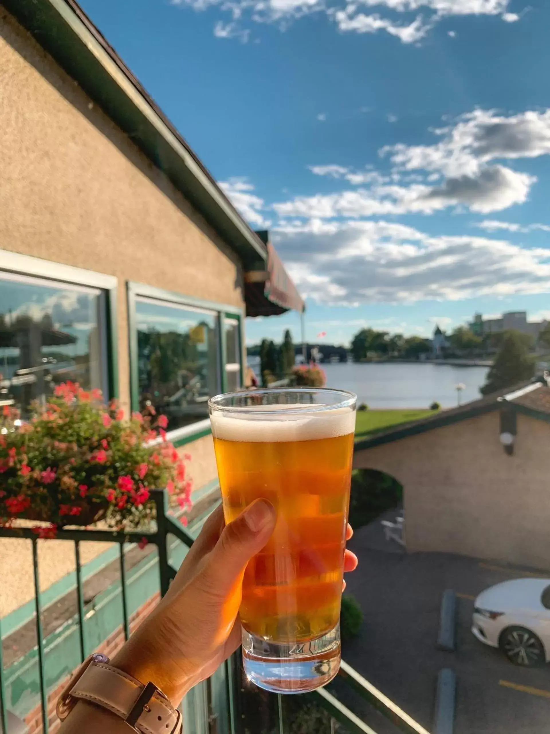 Patio in The Gananoque Inn & Spa