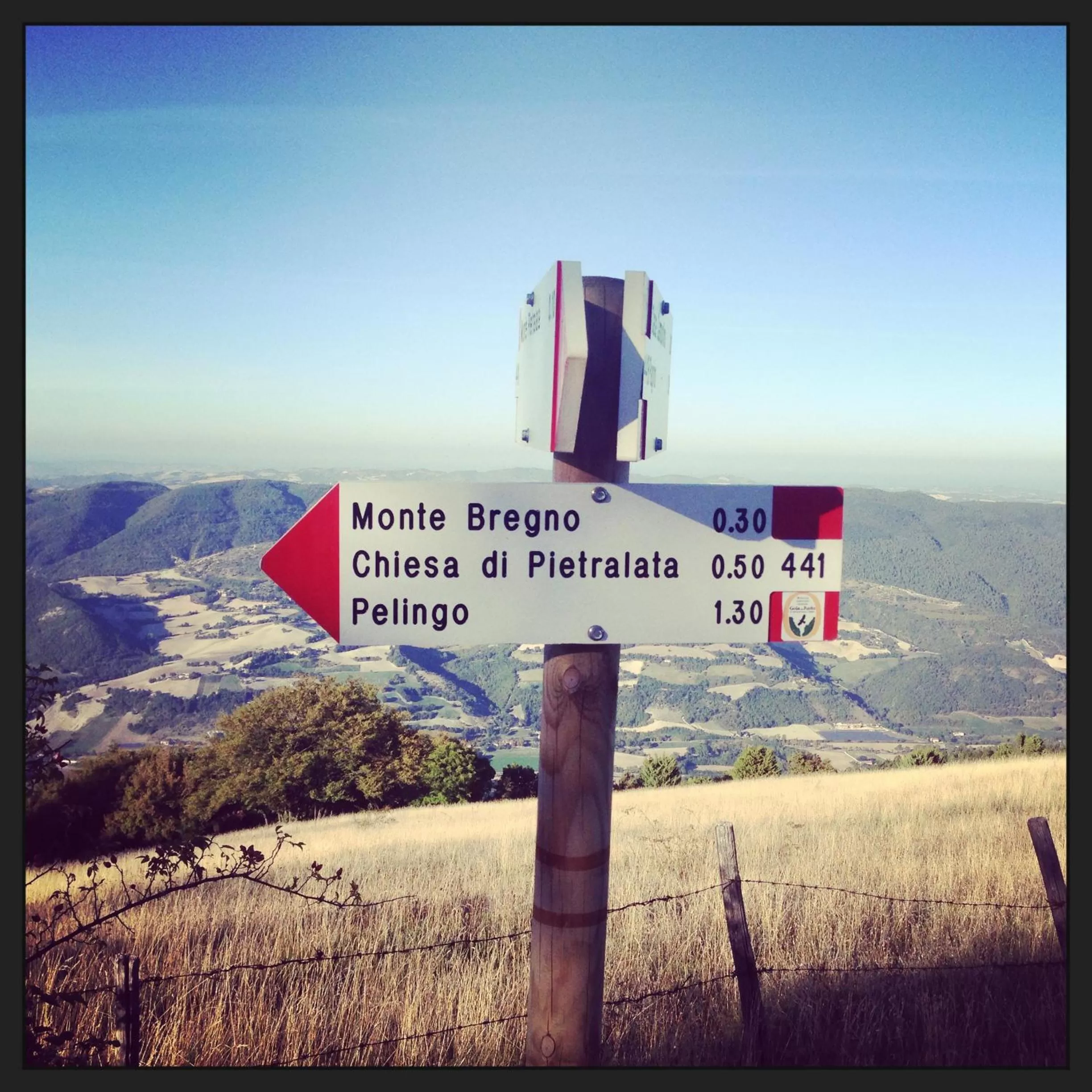 Natural landscape in Antico Furlo