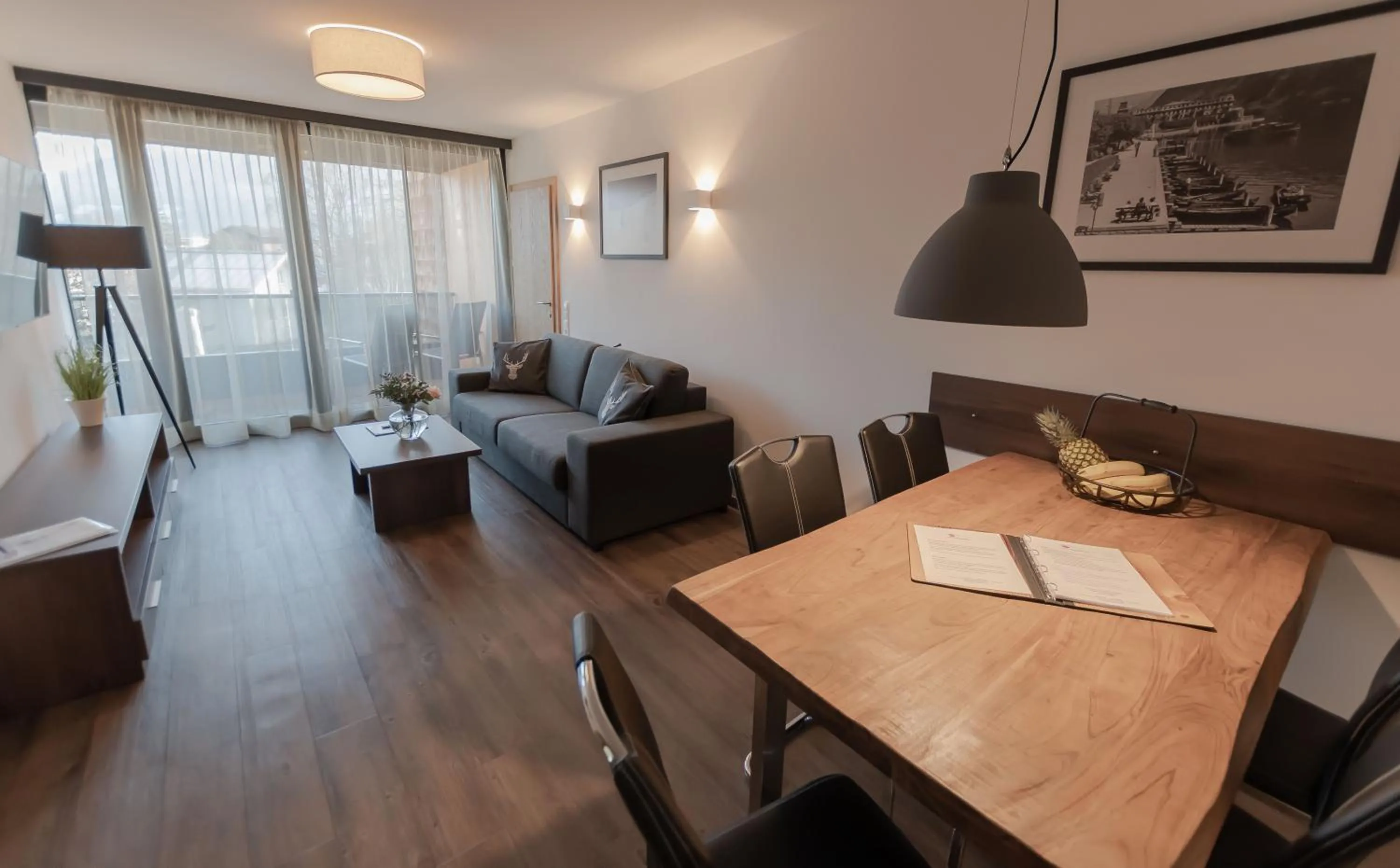 Living room, Dining Area in Schönblick Residence - Absolut Alpine Apartments