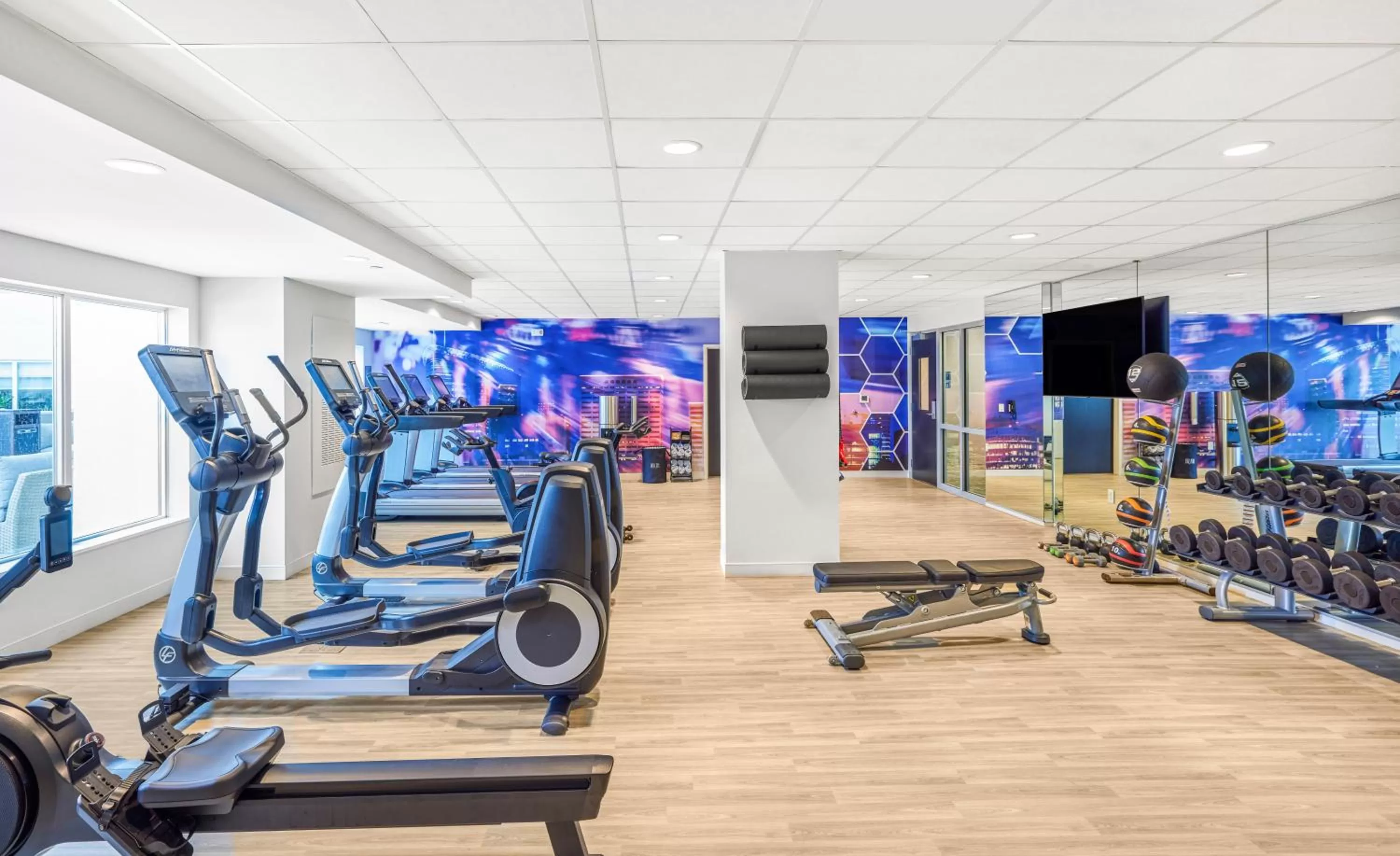 Fitness centre/facilities in Hyatt Place Houston Medical Center