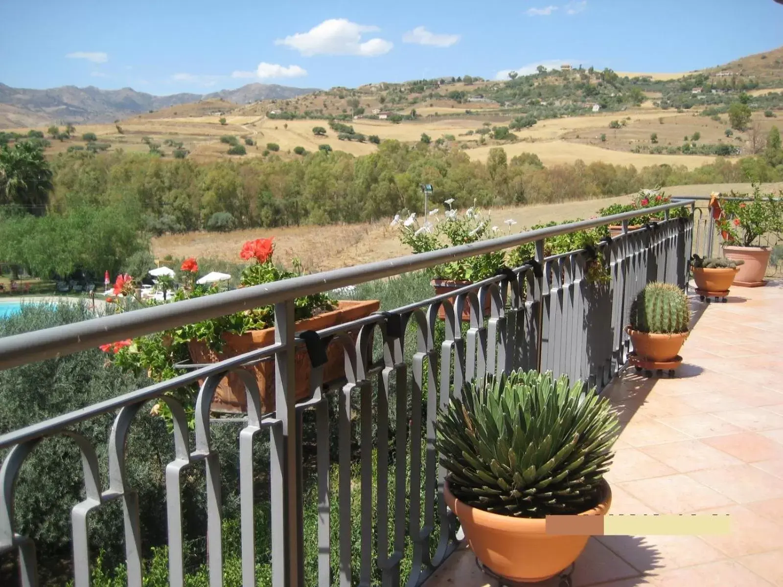 Balcony/Terrace in Oasi del Lago
