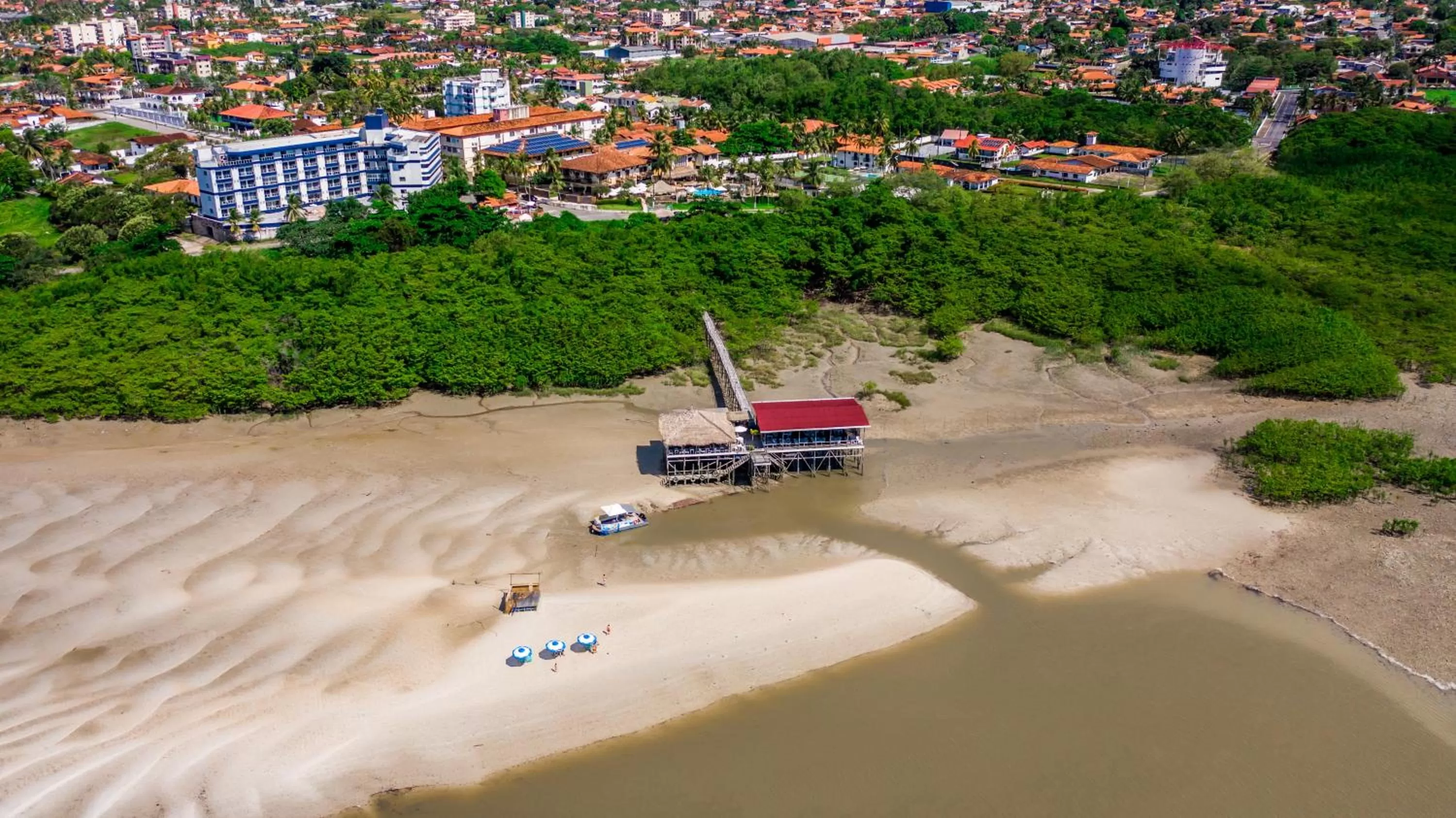 Bird's-eye View in Hotel Solar