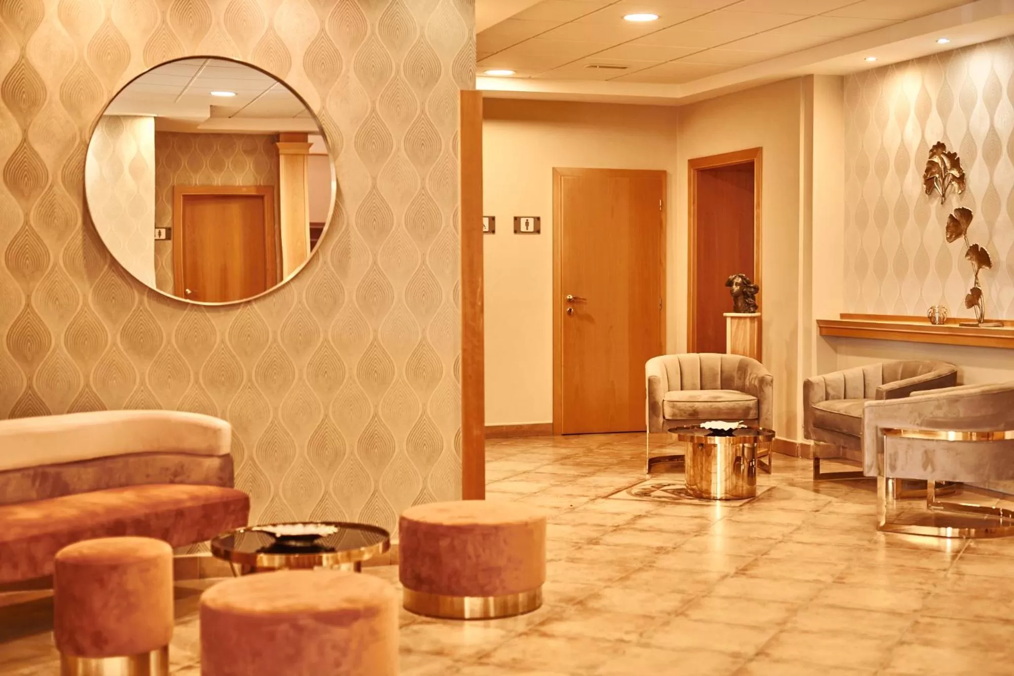 Lobby or reception in Hotel Akademie a depandance Vila Jarmila