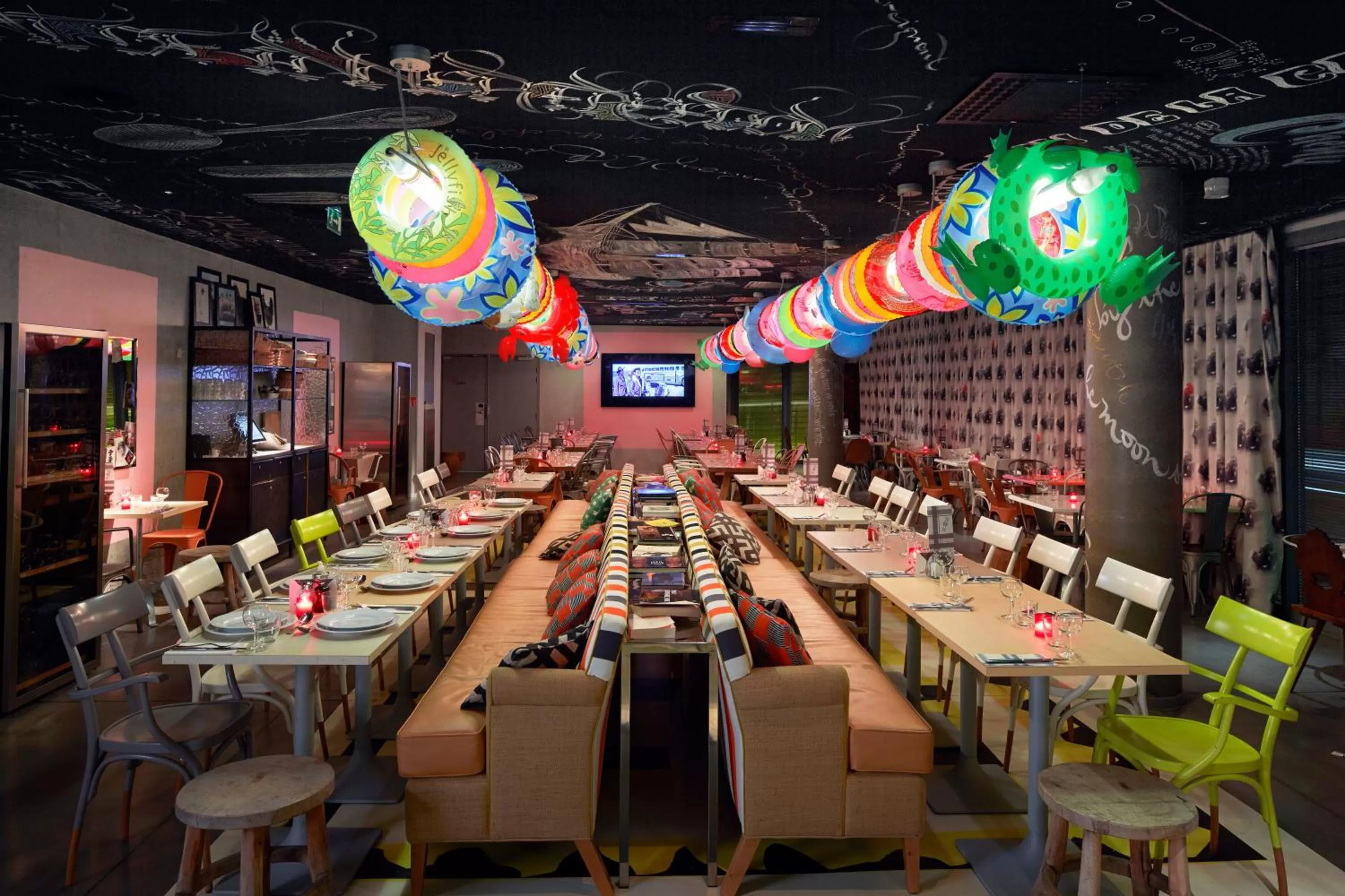 Restaurant/places to eat in Mama Shelter Lyon