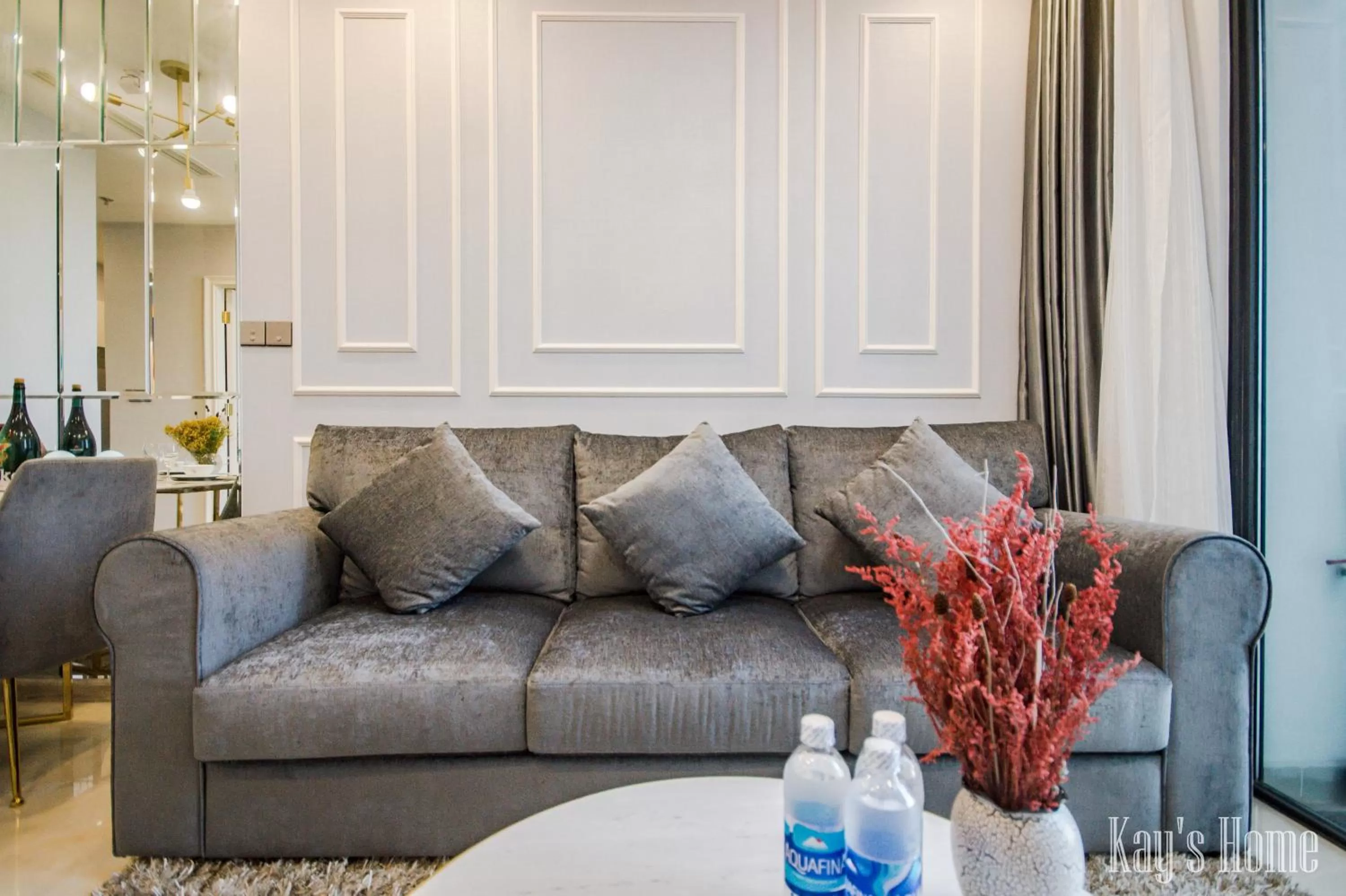 Living room, Seating Area in Vinhomes Central Park-Nice Homes