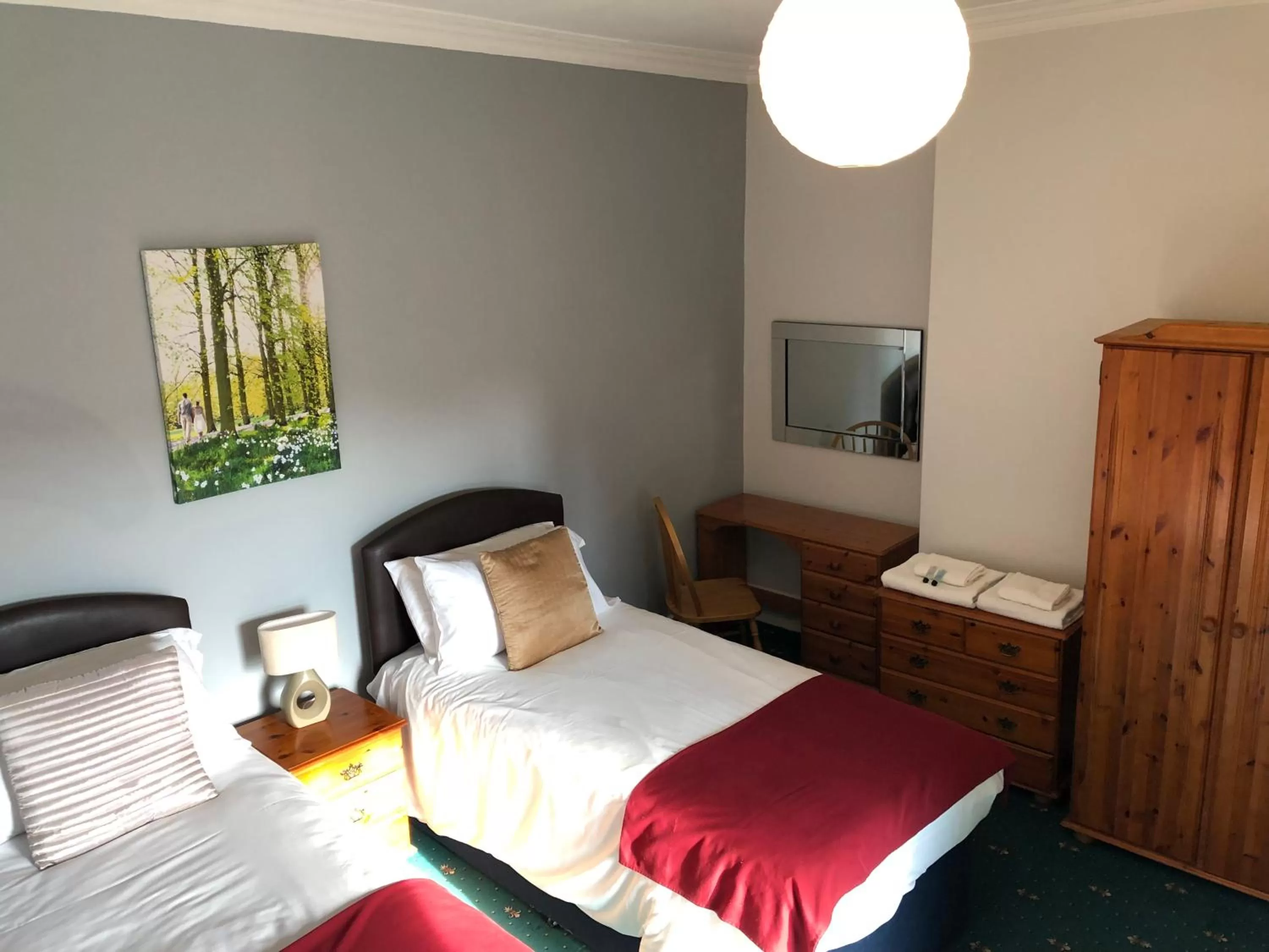 Bed in The Clee Hotel - Cleethorpes, Grimsby, Lincolnshire