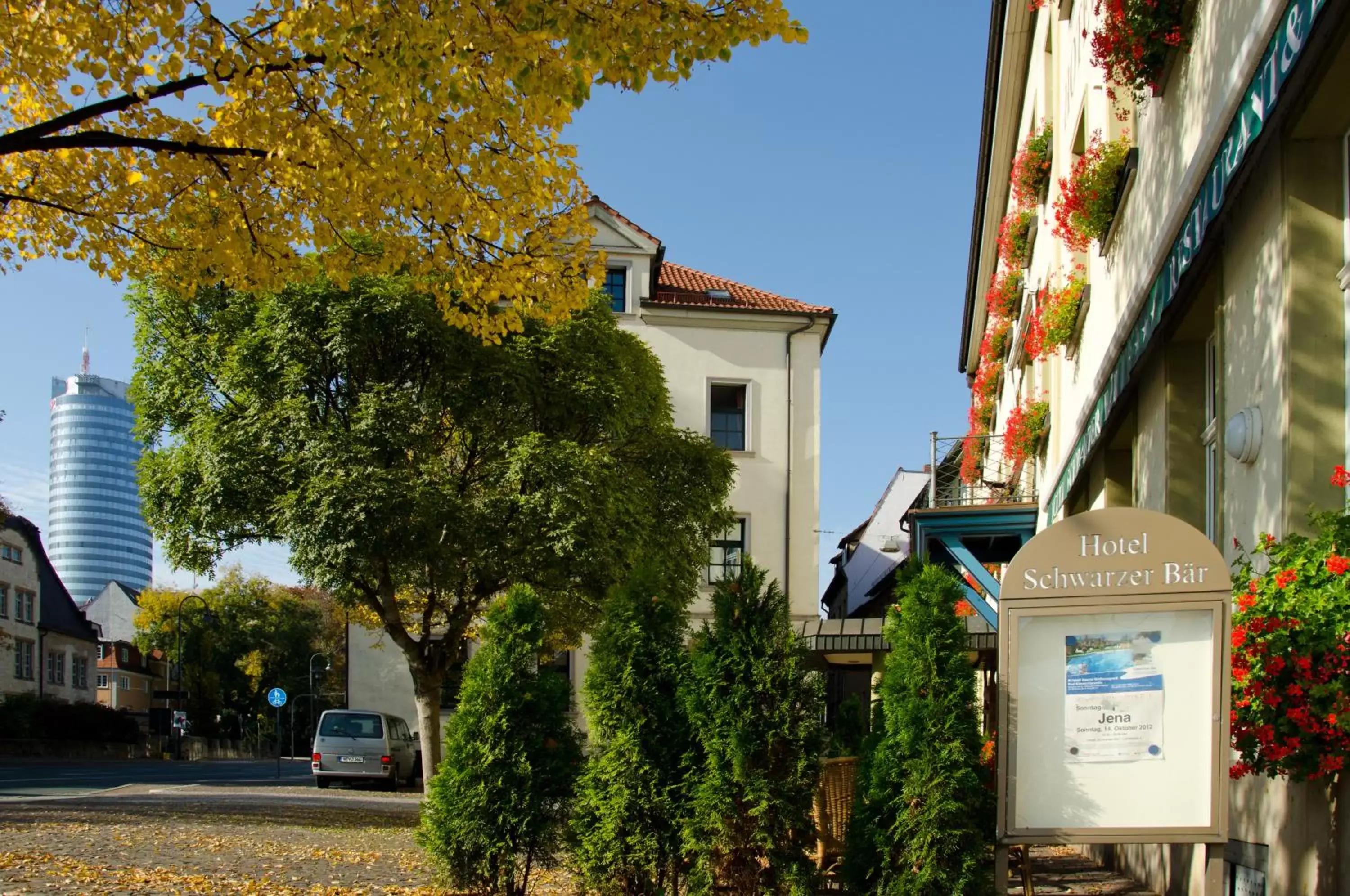 Facade/entrance in Schwarzer Bär Jena