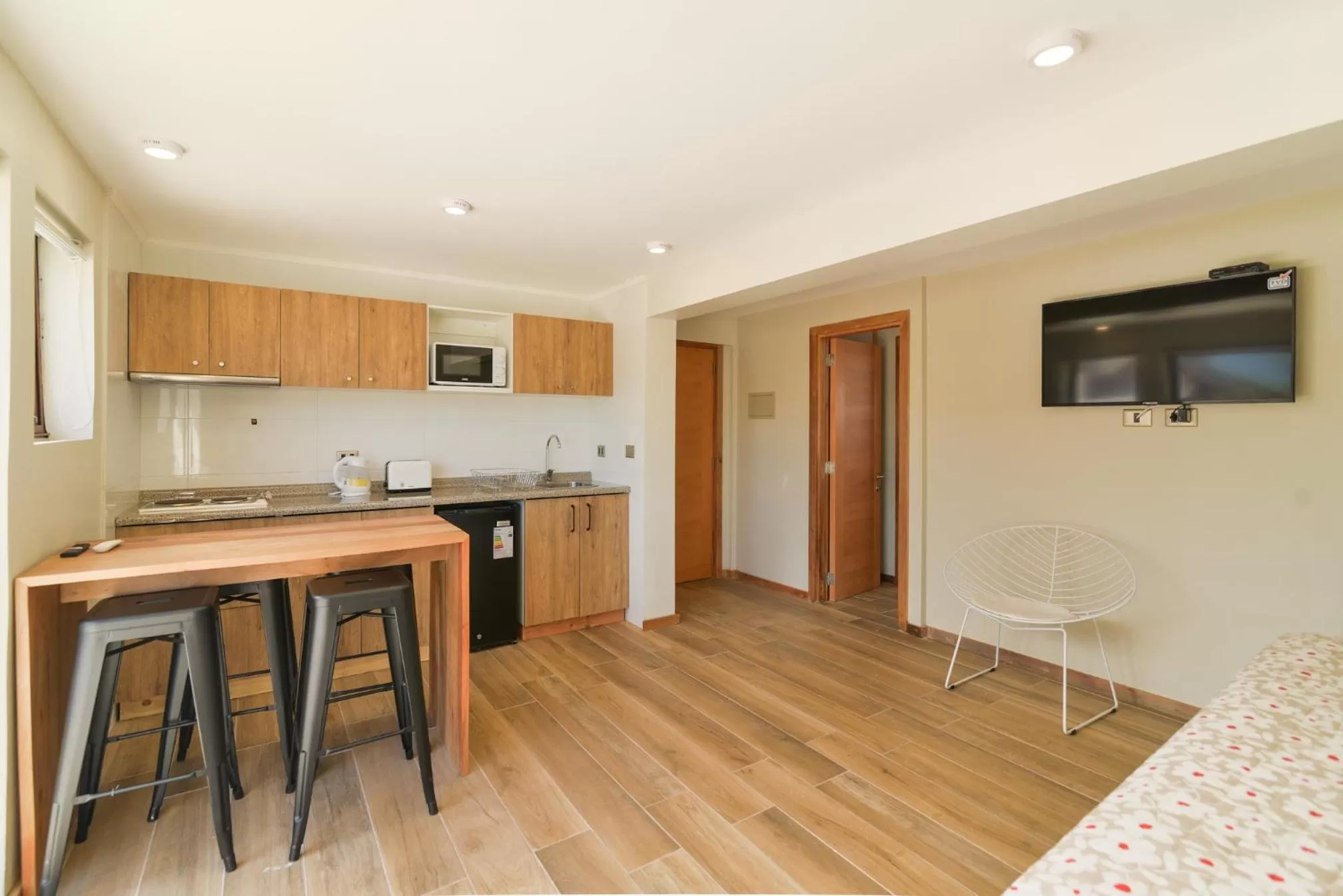 TV and multimedia in Mawün Hotel Pucón