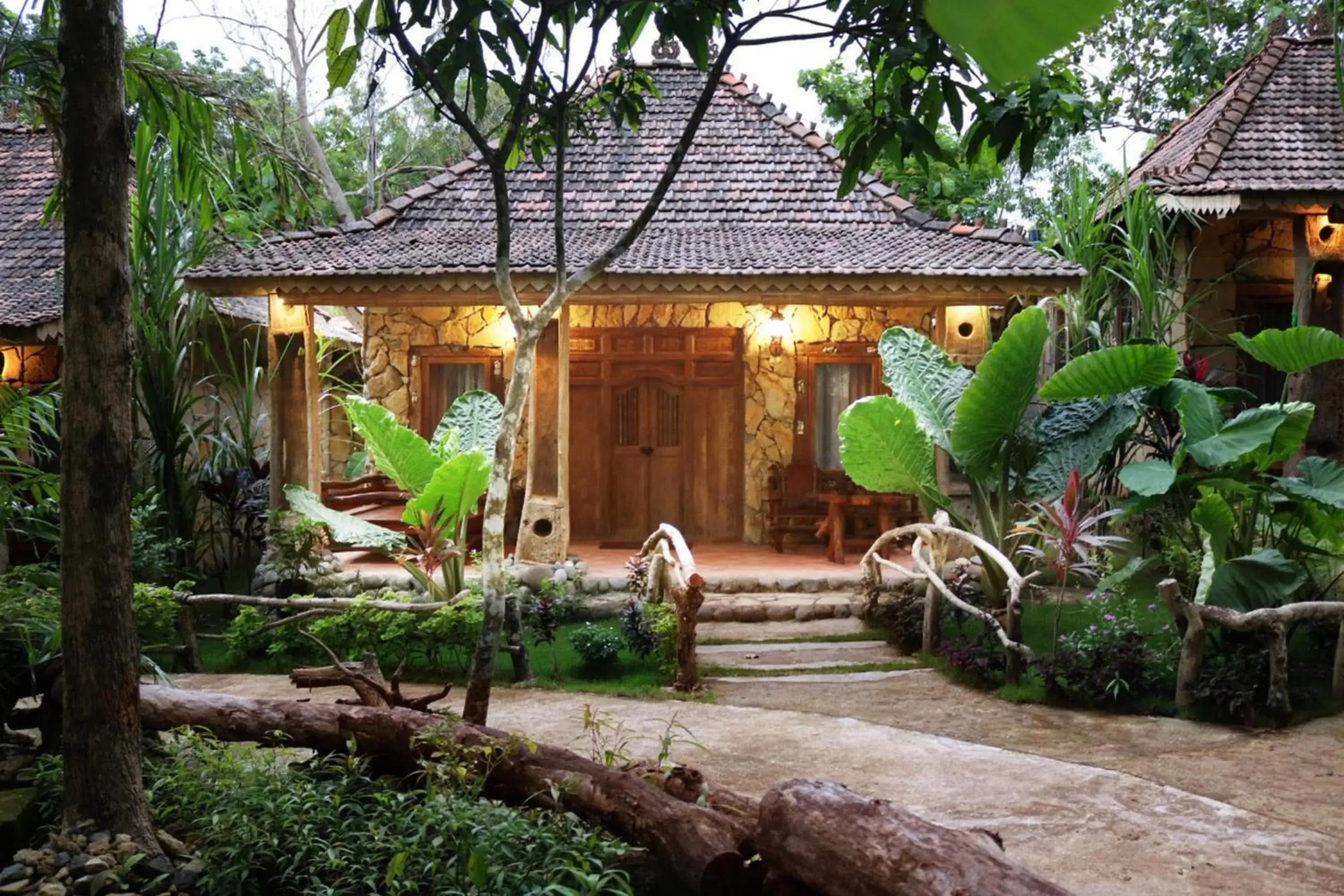 Garden, Property Building in Rajaklana Resort and Spa