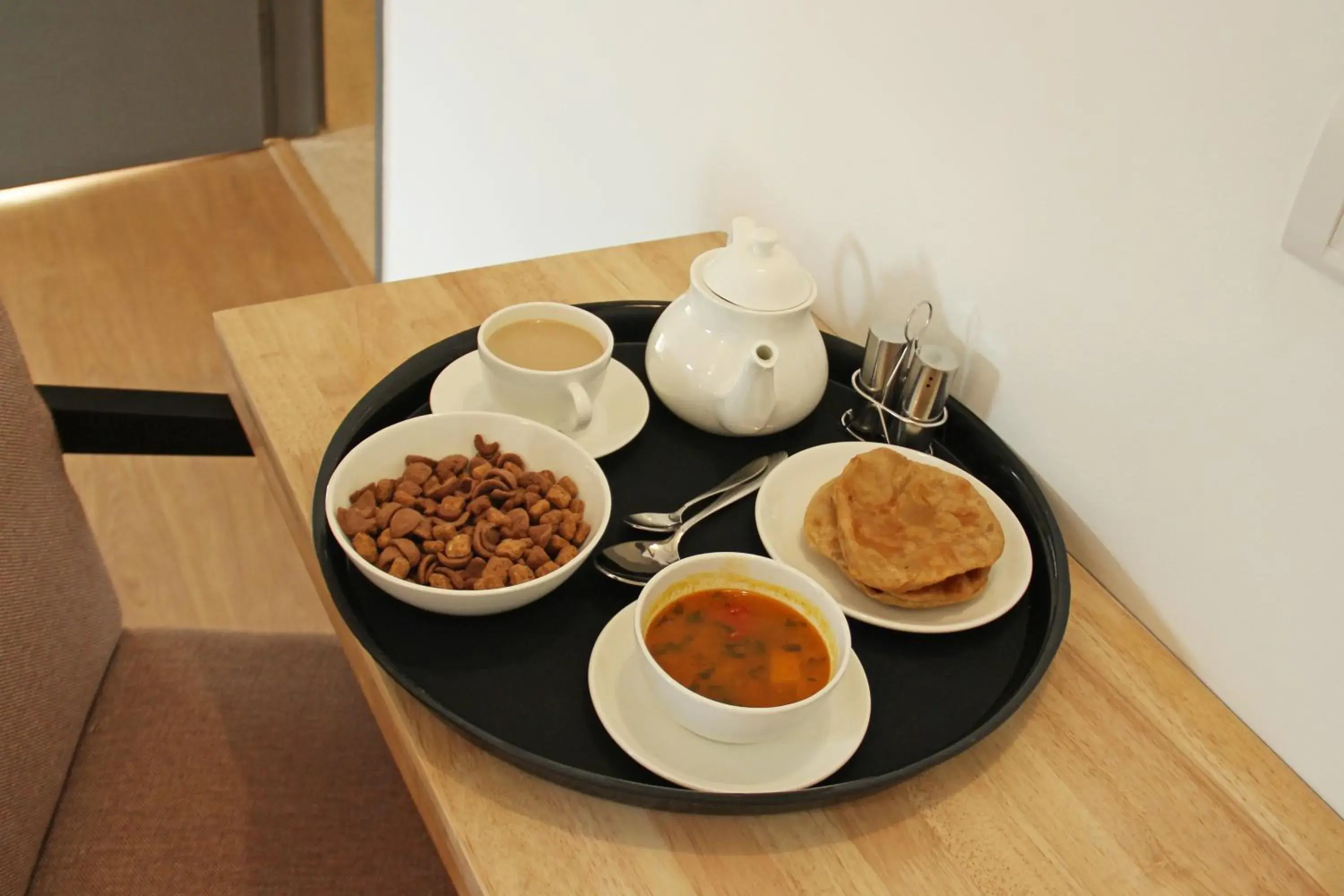 Breakfast in Hotel Nepalaya