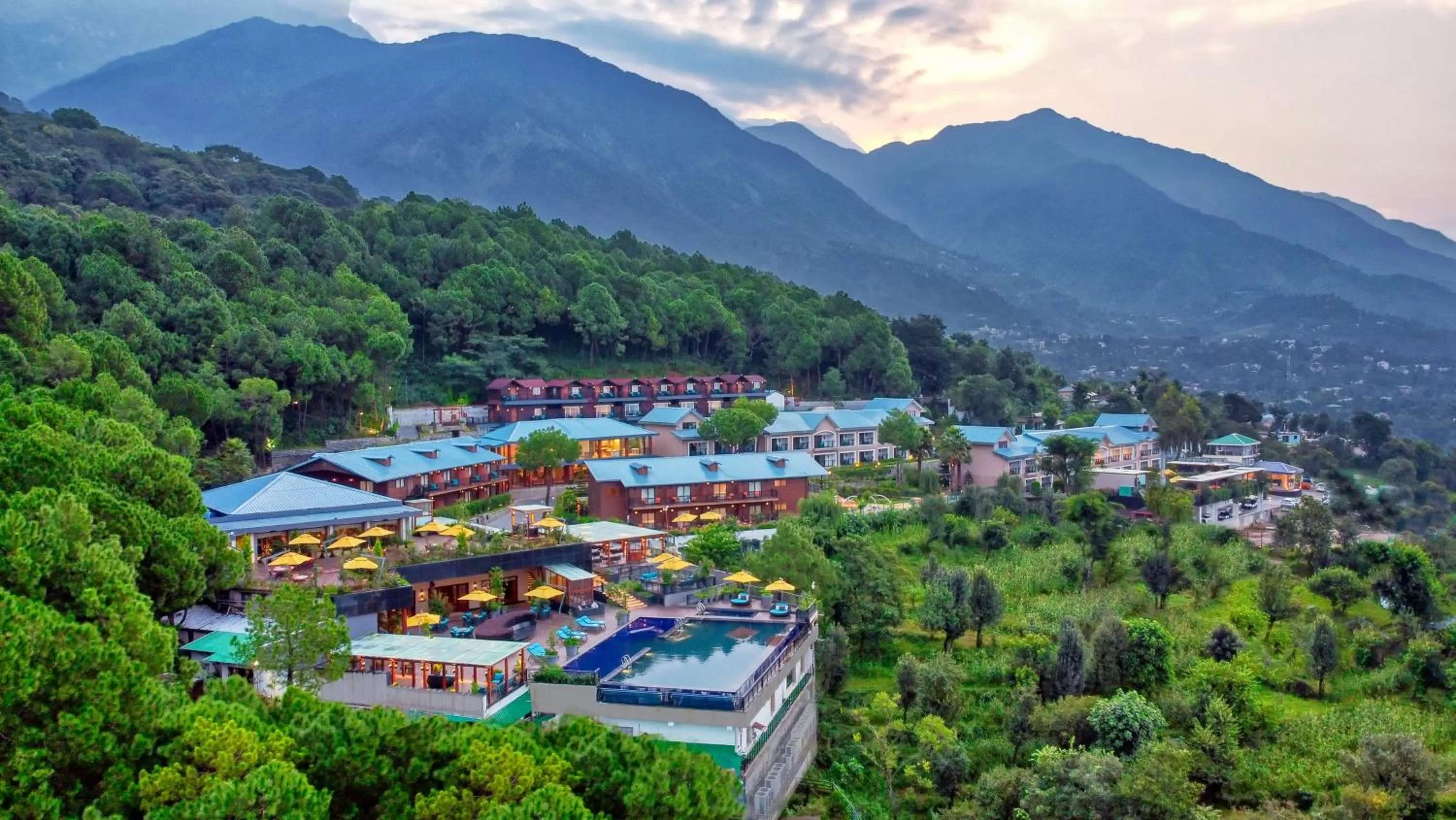Property building, Bird's-eye View in Radisson Blu Resort Dharamshala