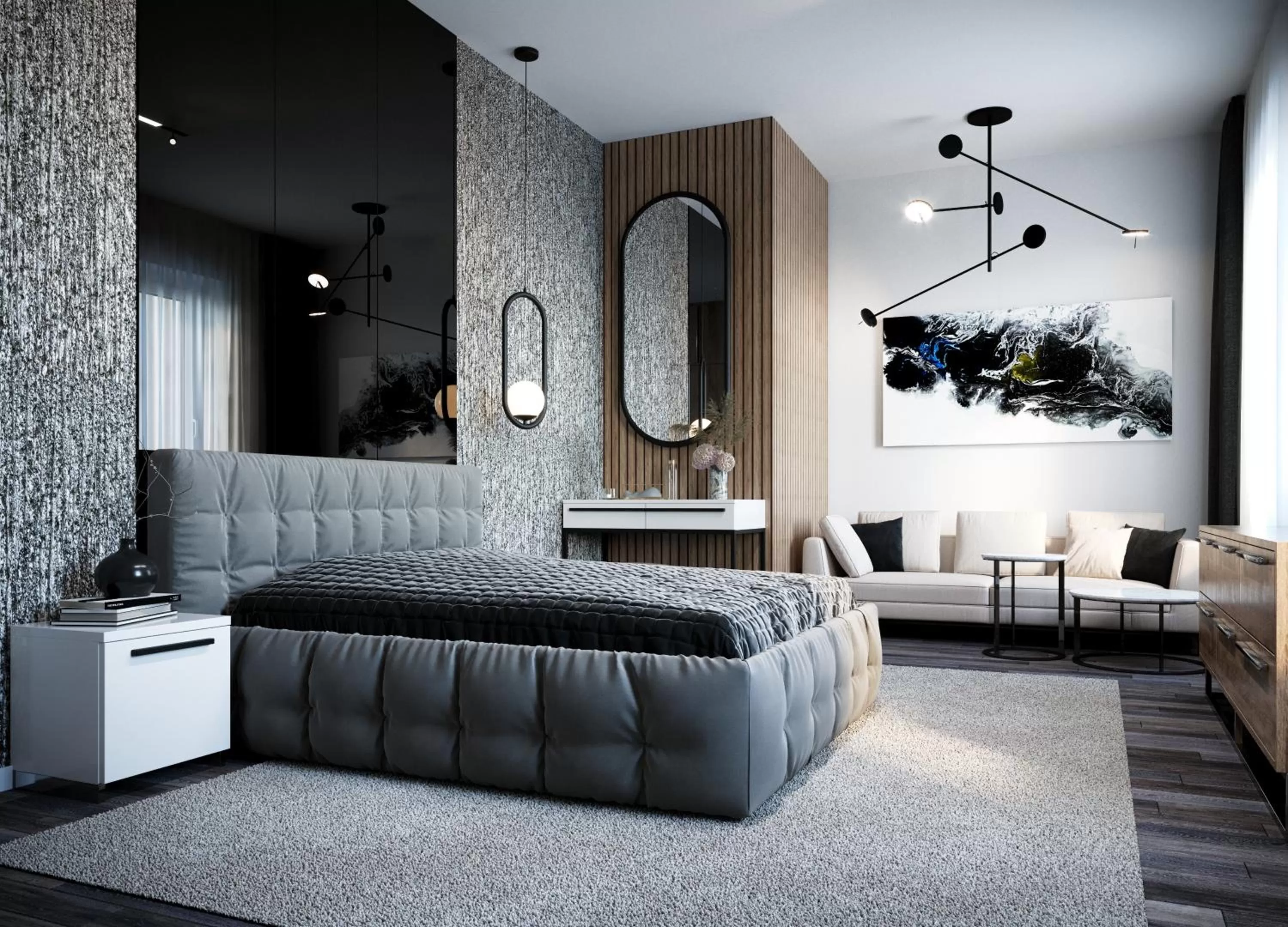 Bedroom in Privilege Suites by Central Park