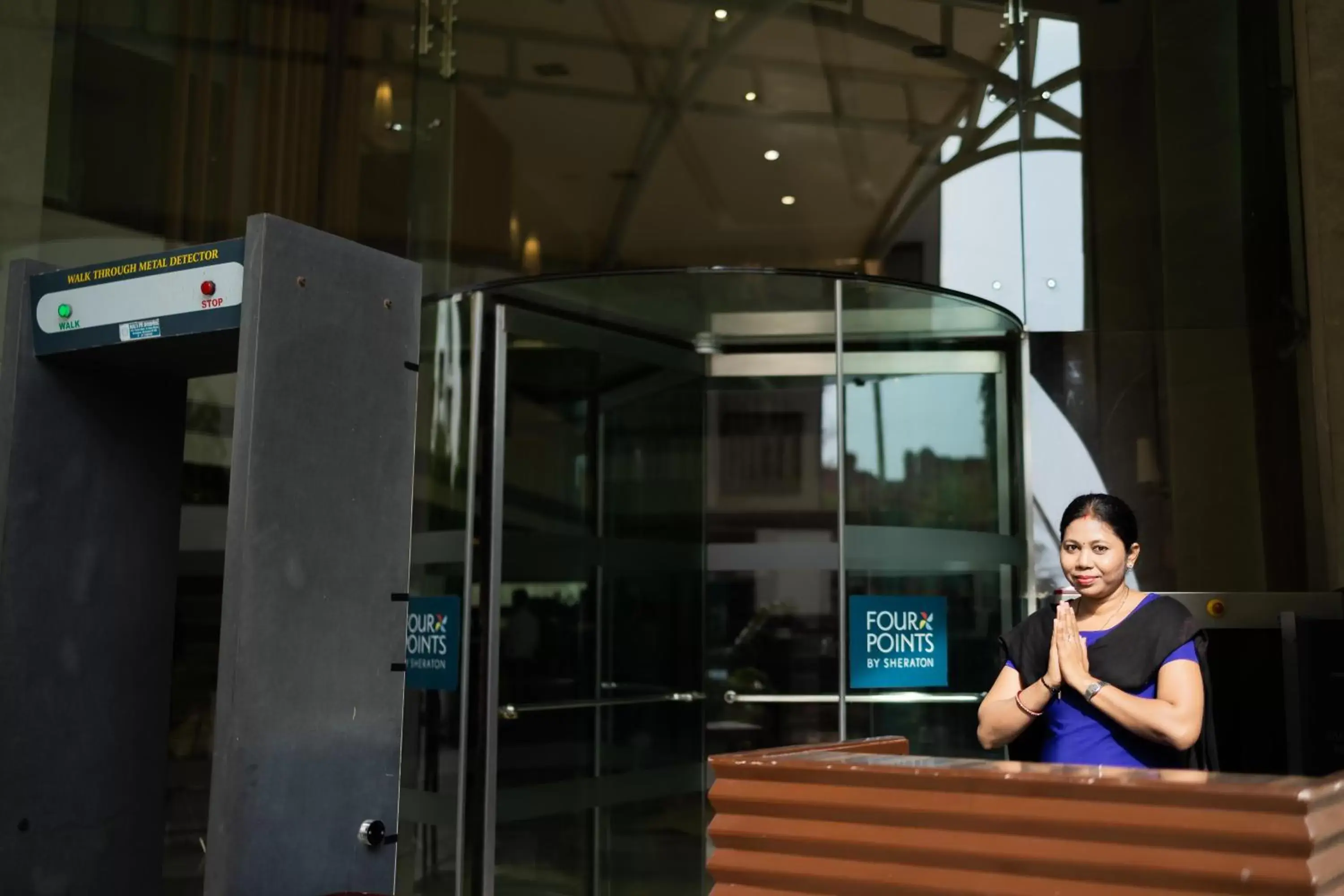 Facade/entrance in Four Points by Sheraton Ahmedabad