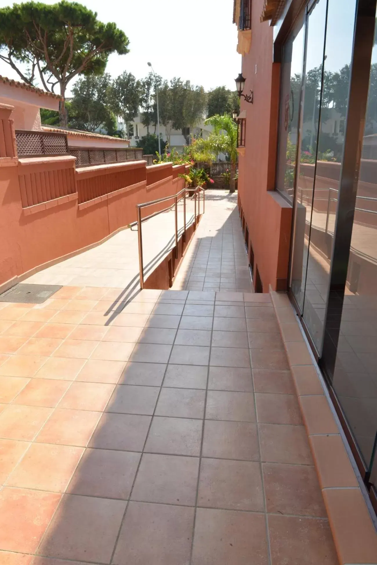 Area and facilities, Balcony/Terrace in Hotel Coral Playa