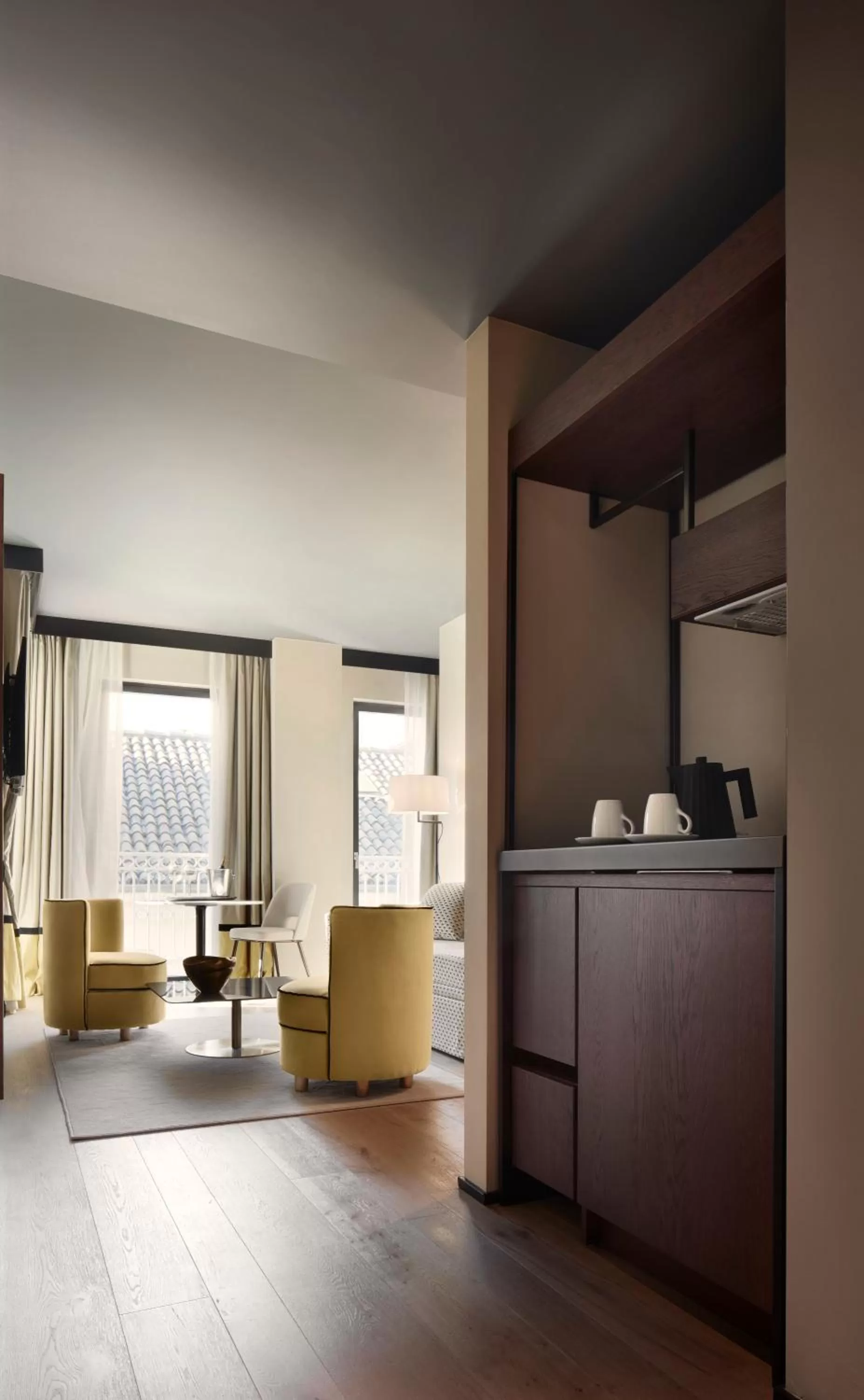 Living room in Speronari Suites