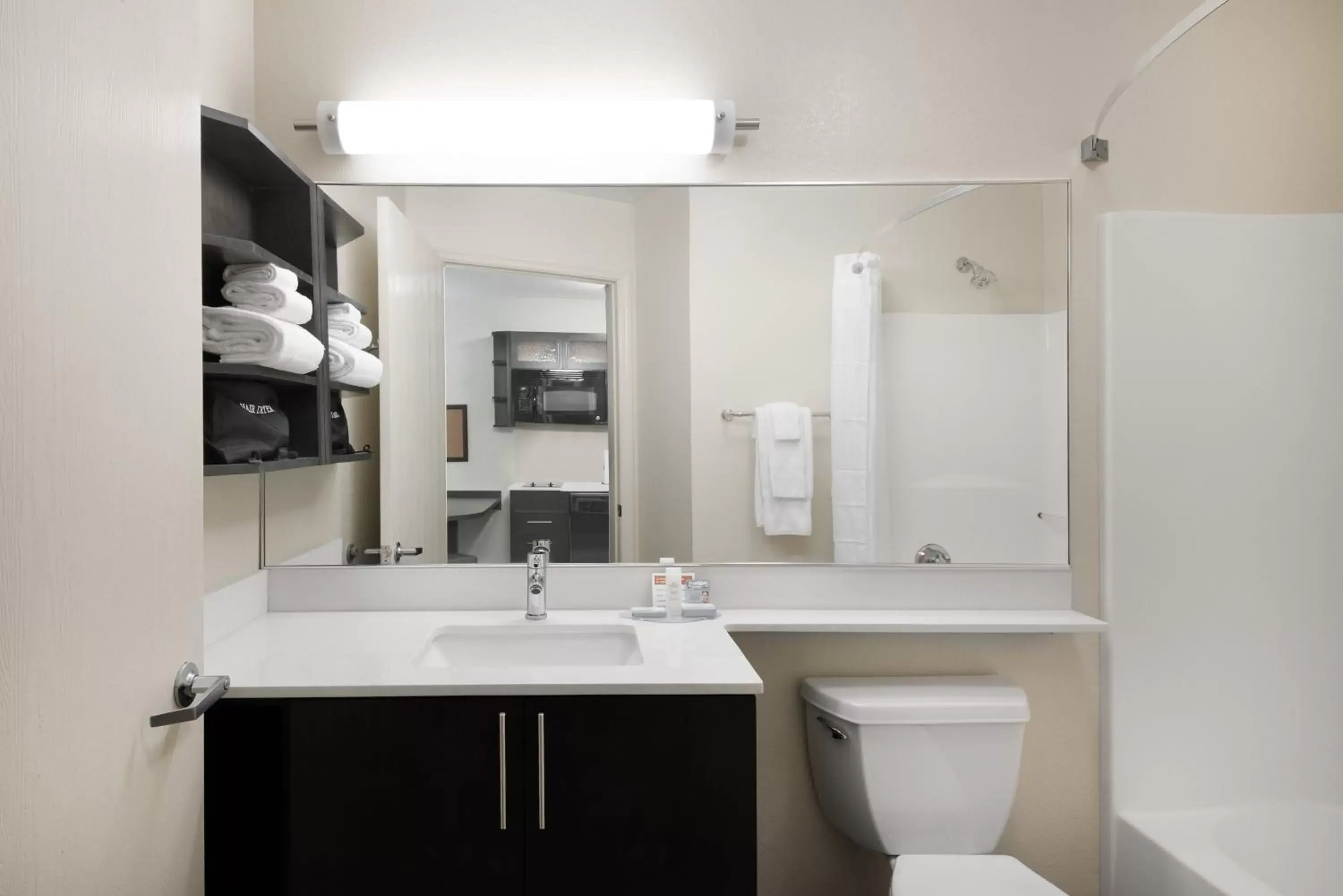 Bathroom in Candlewood Suites - Charlotte - Arrowood, an IHG Hotel