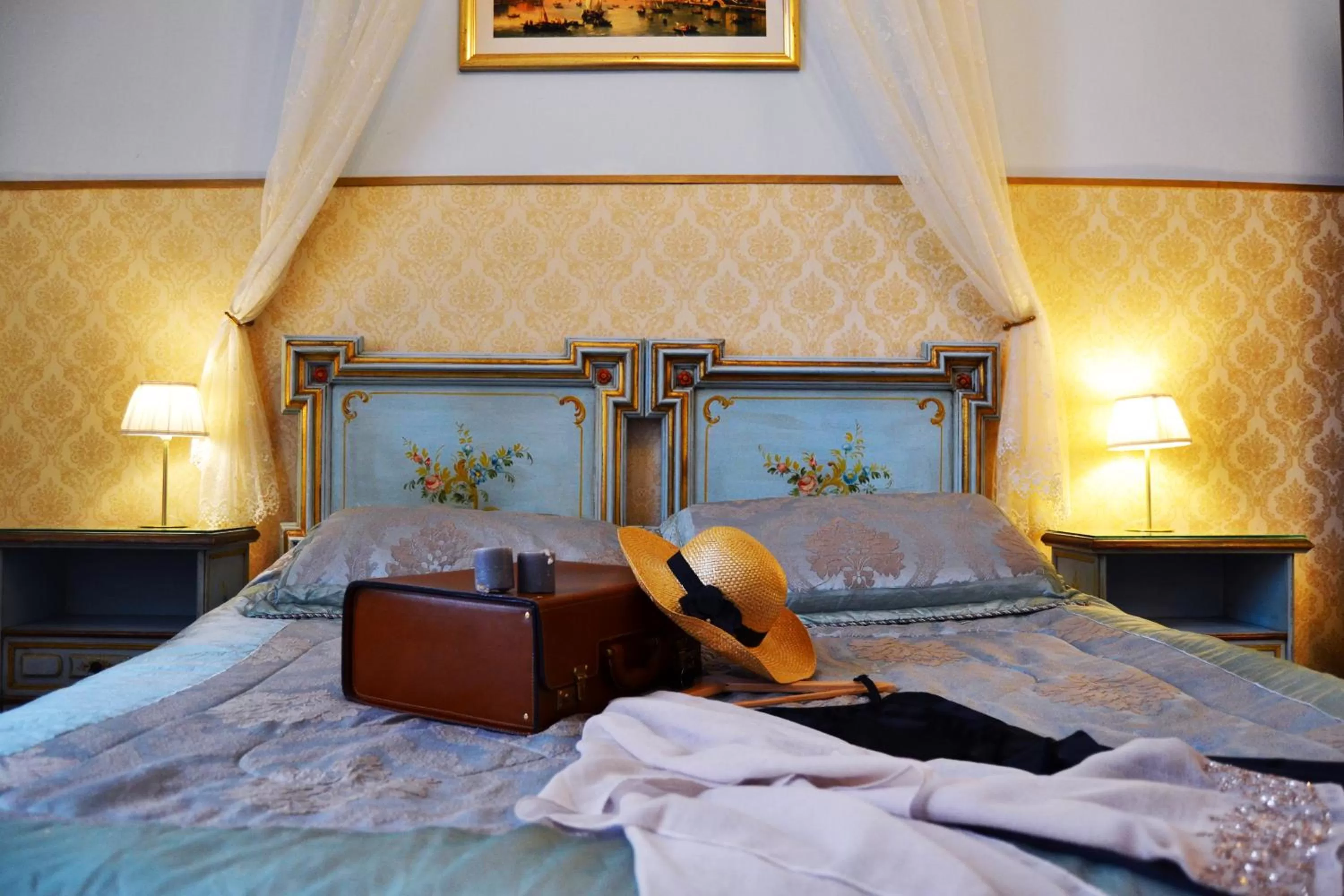 Bed in Art Dreams B&B