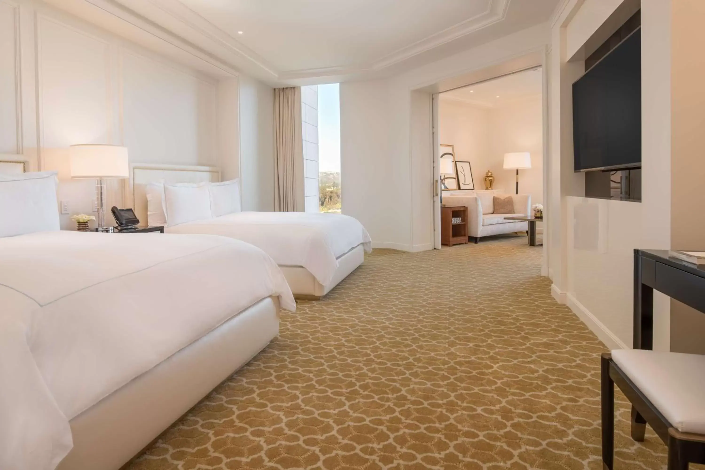 Bedroom in Waldorf Astoria Beverly Hills