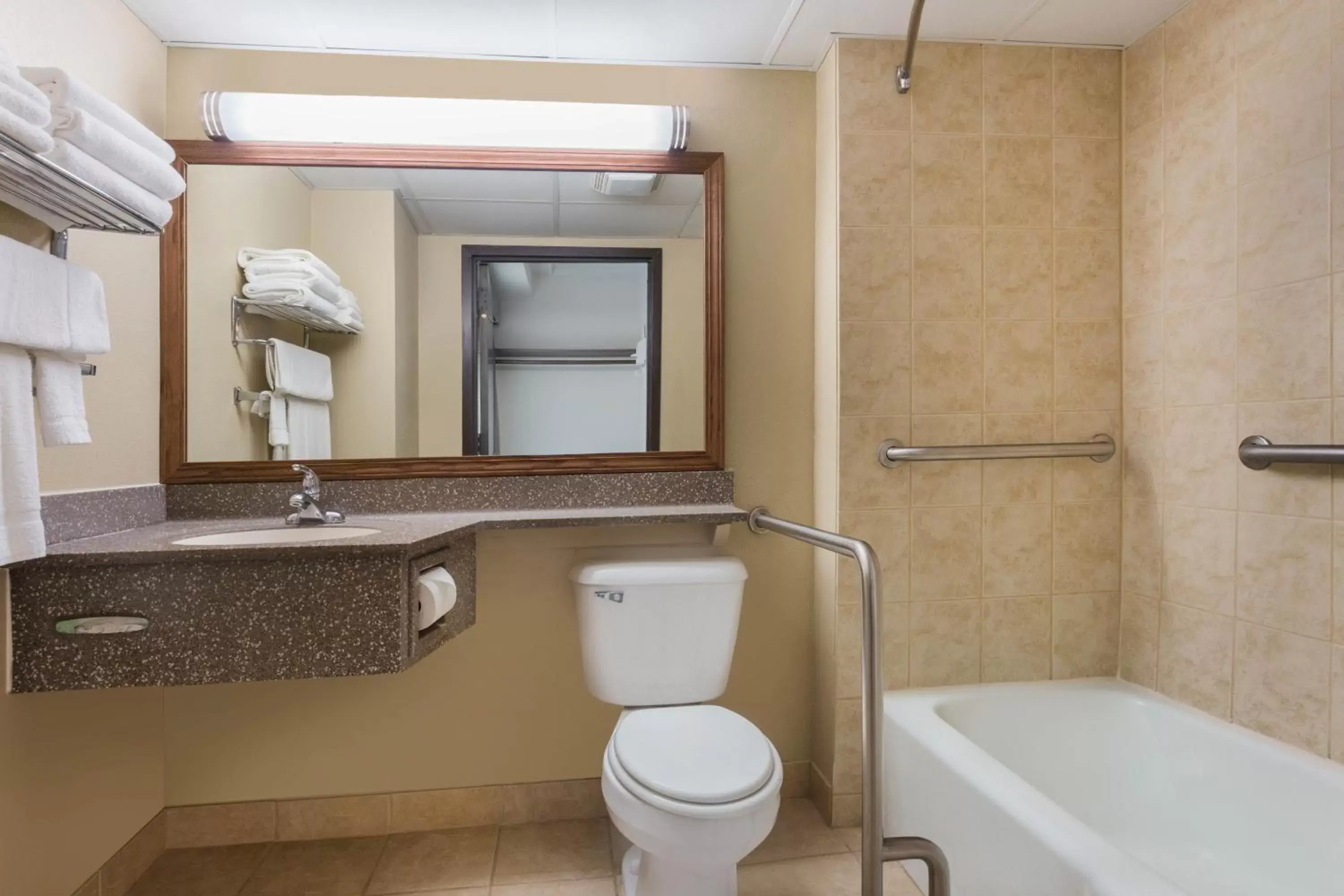 Shower, Bathroom in AmericInn by Wyndham Janesville