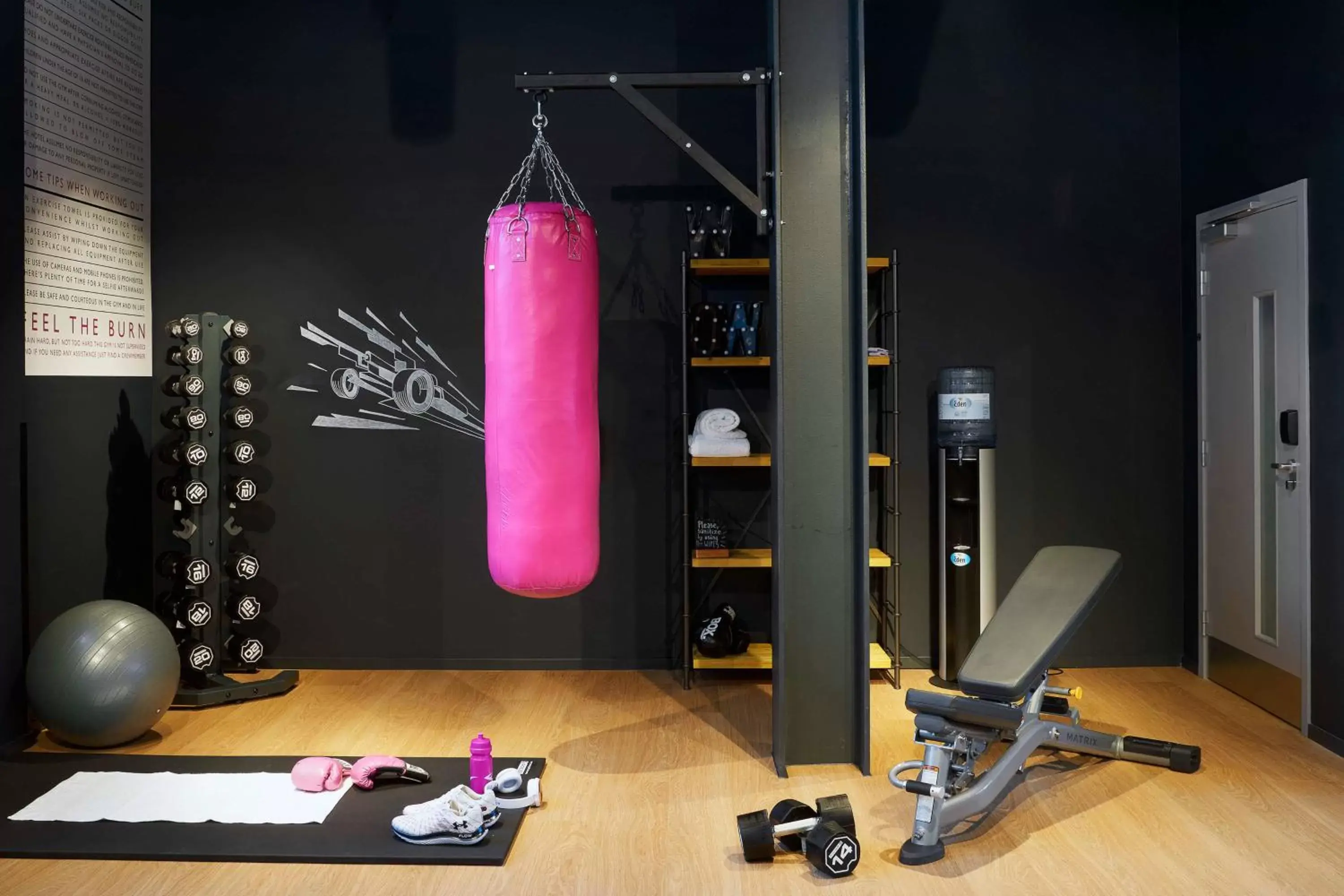 Fitness centre/facilities, Fitness Center/Facilities in Moxy Milton Keynes