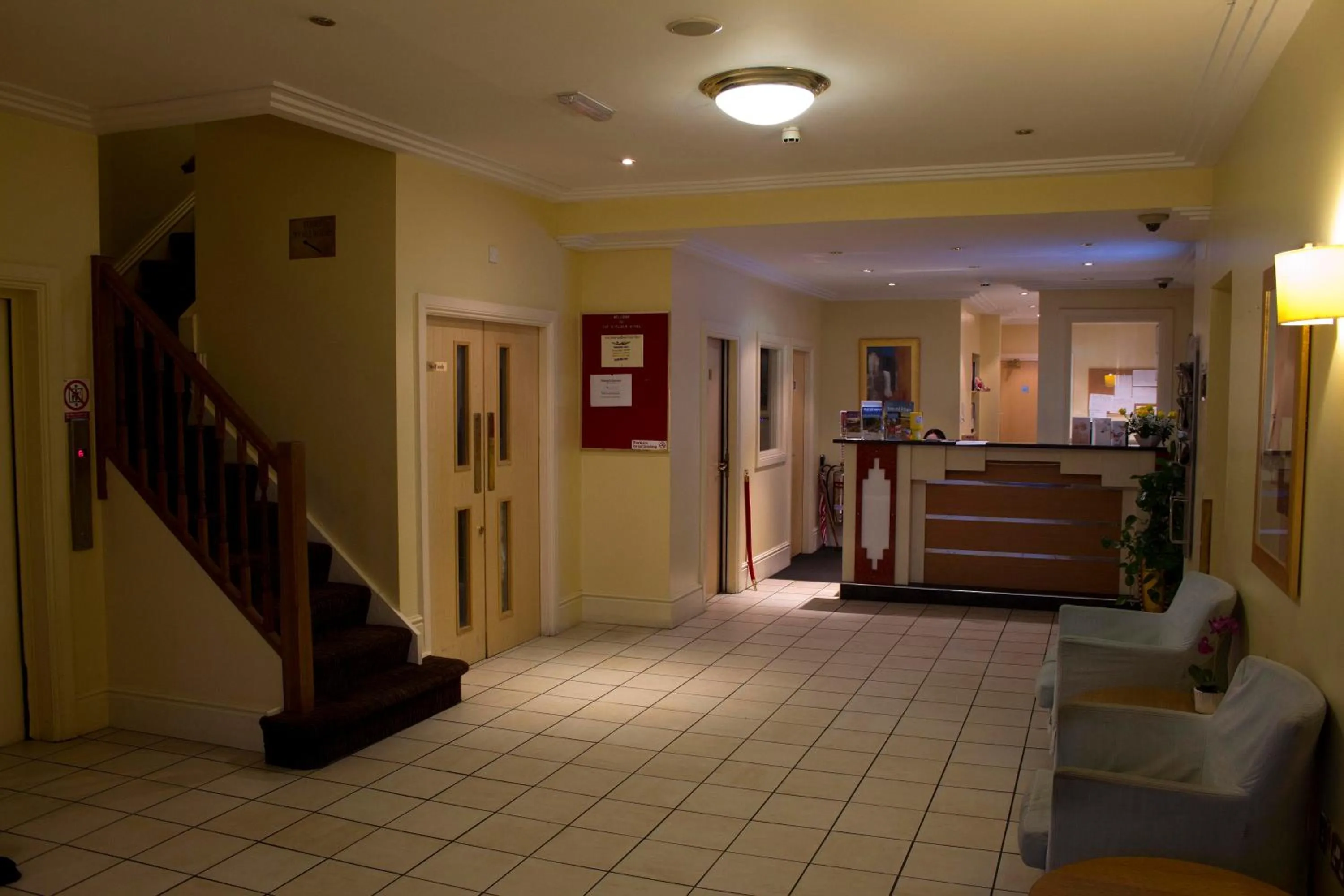 Lobby or reception in The Rutland Hotel